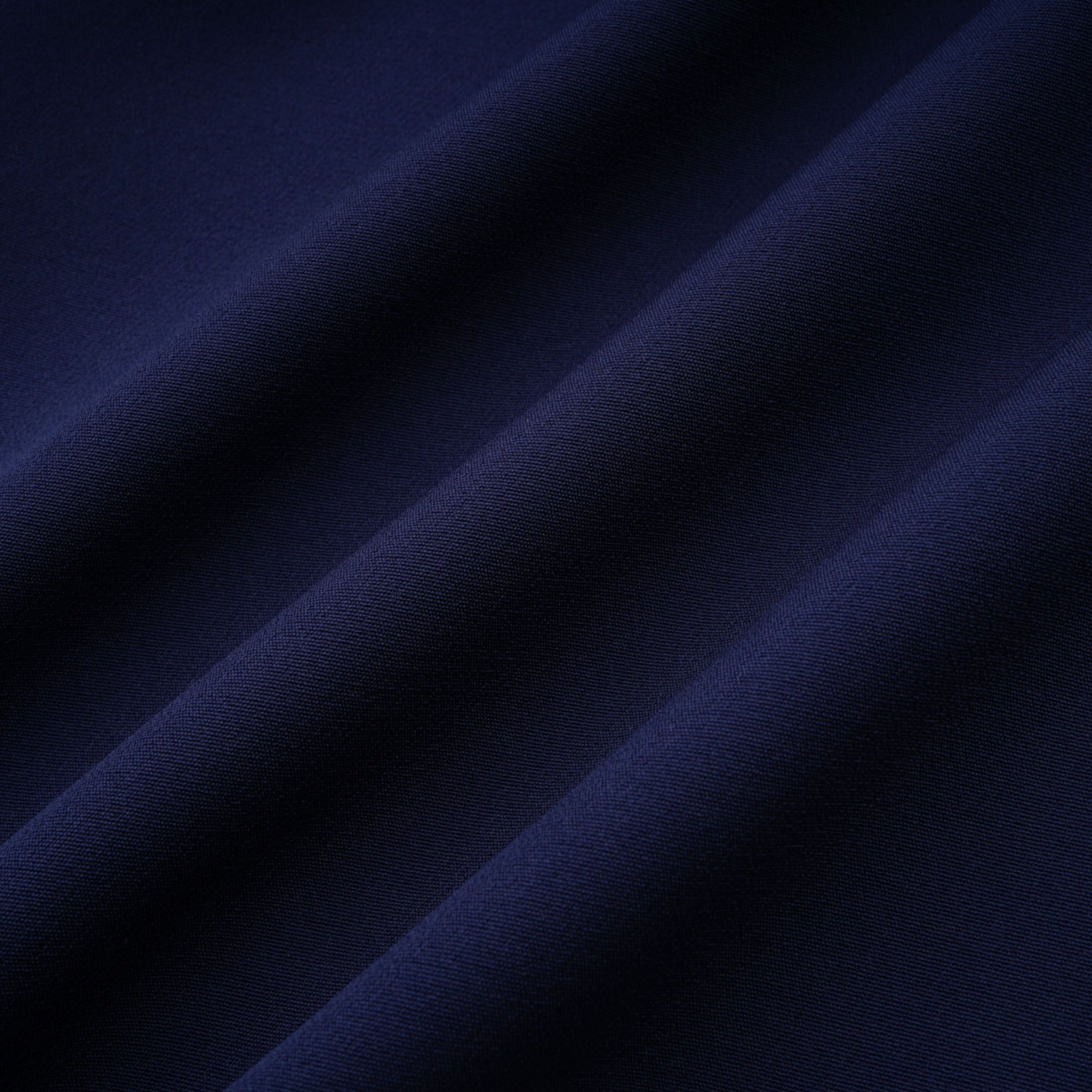 Navy Blue Ribbon Design Midi Dress