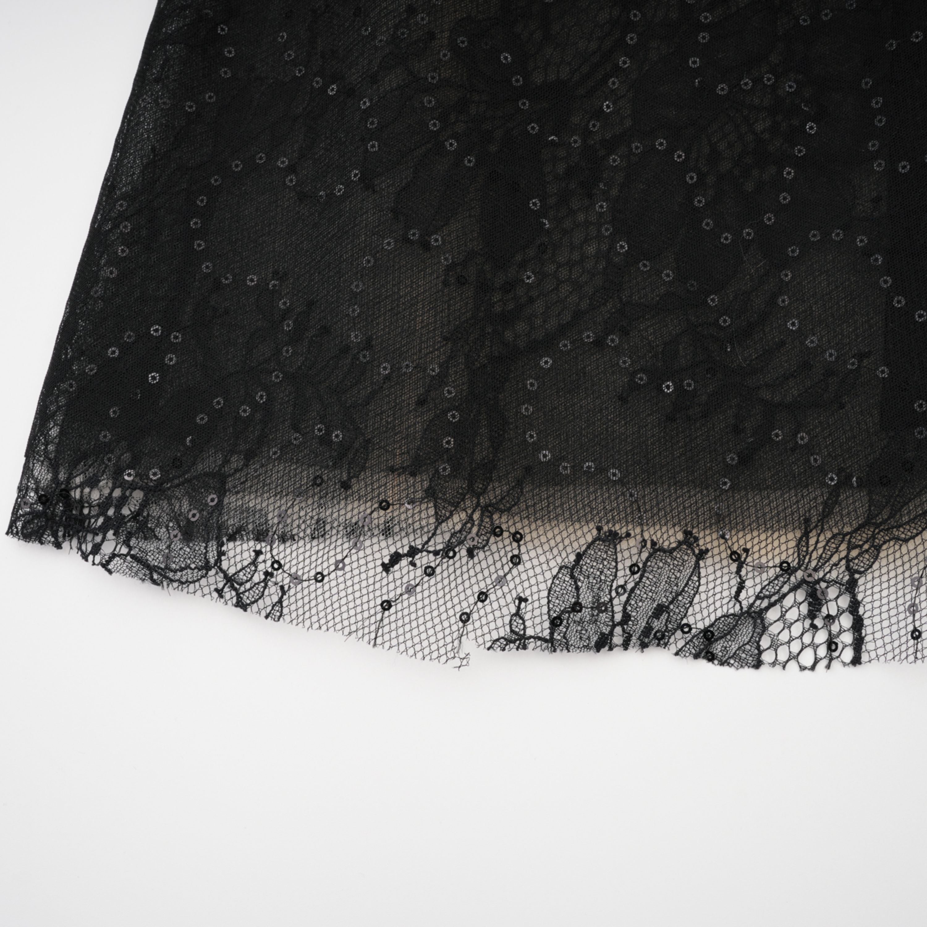 Black Lace Corset Maxi Dress