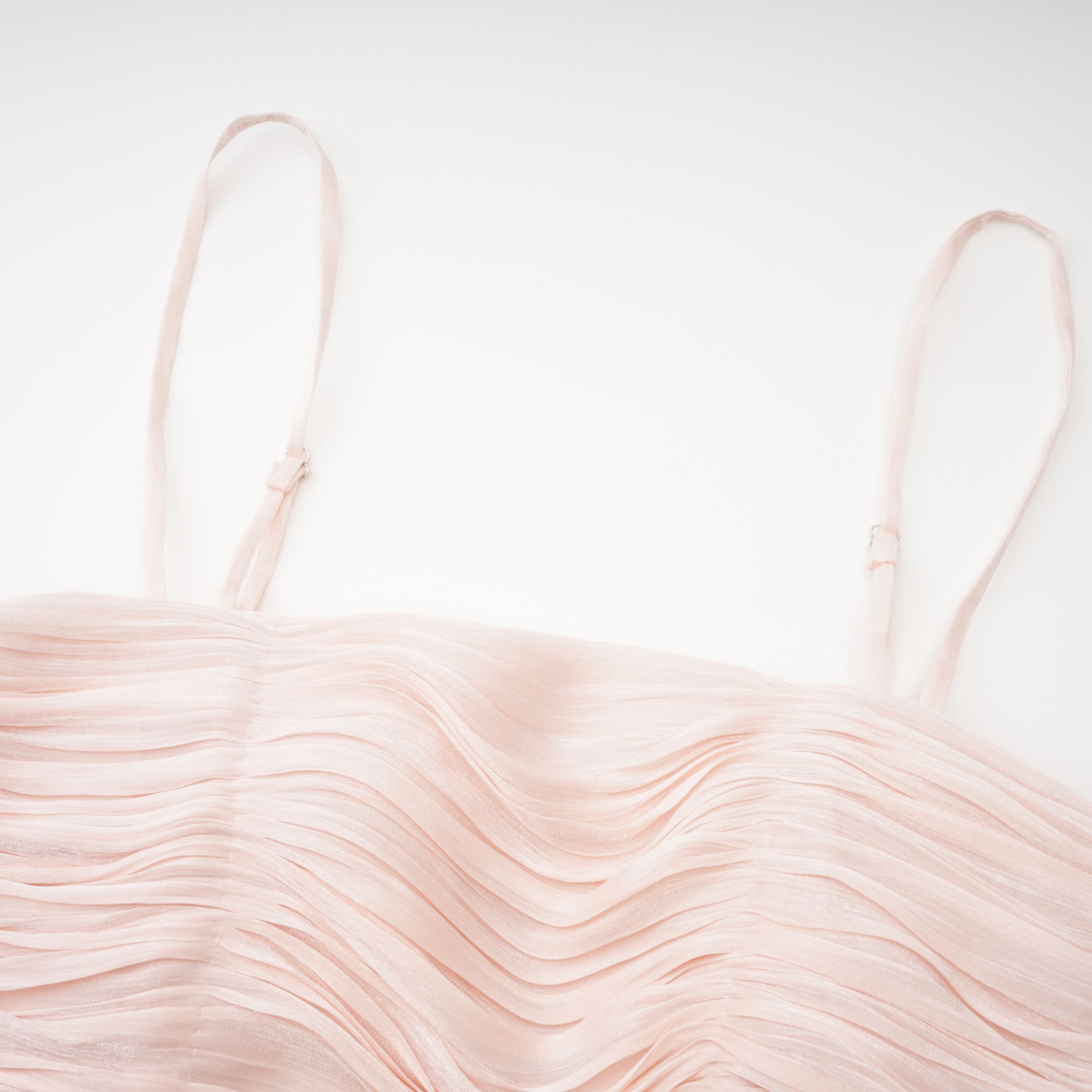 Pink Glossy Cape & Dress