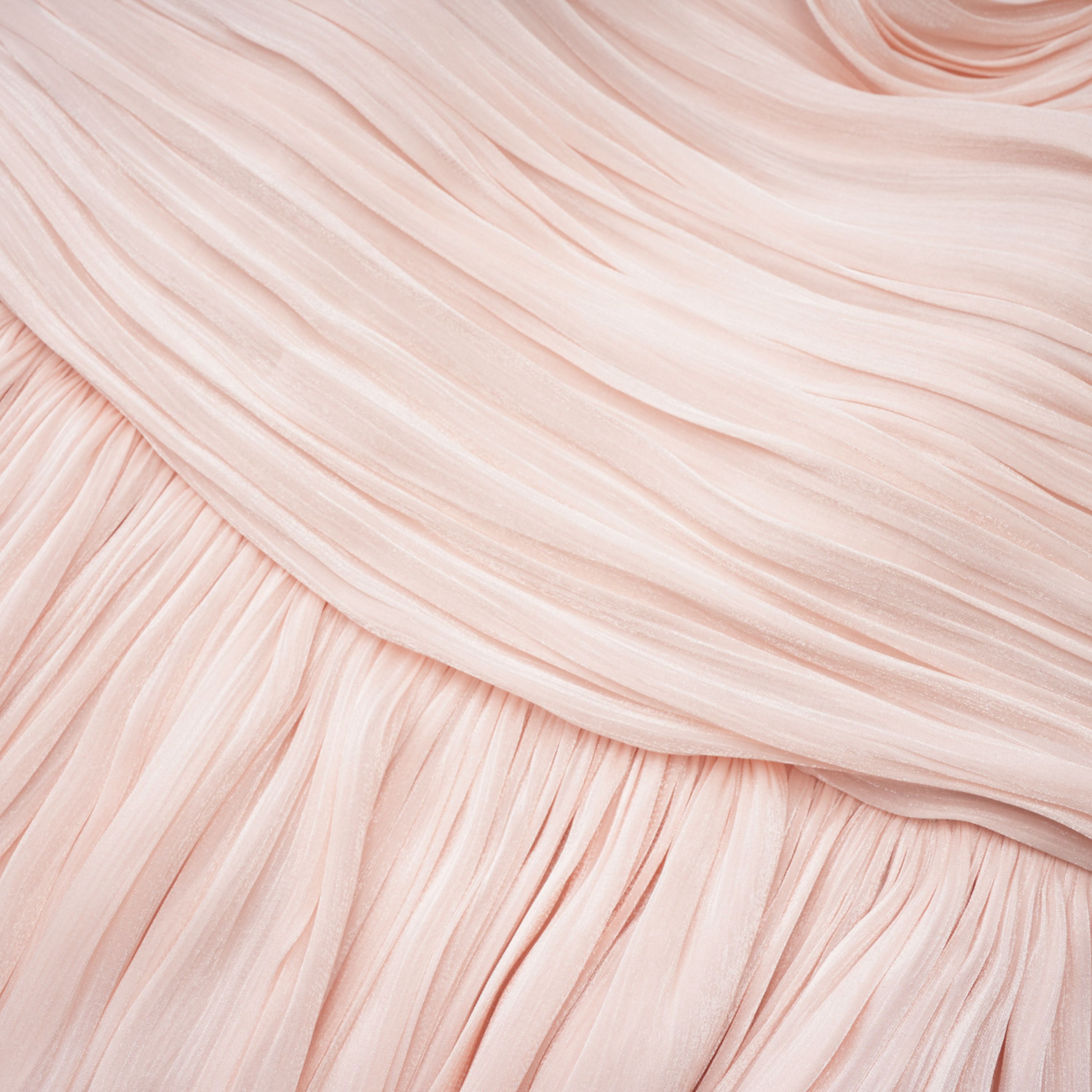 Pink Glossy Cape & Dress