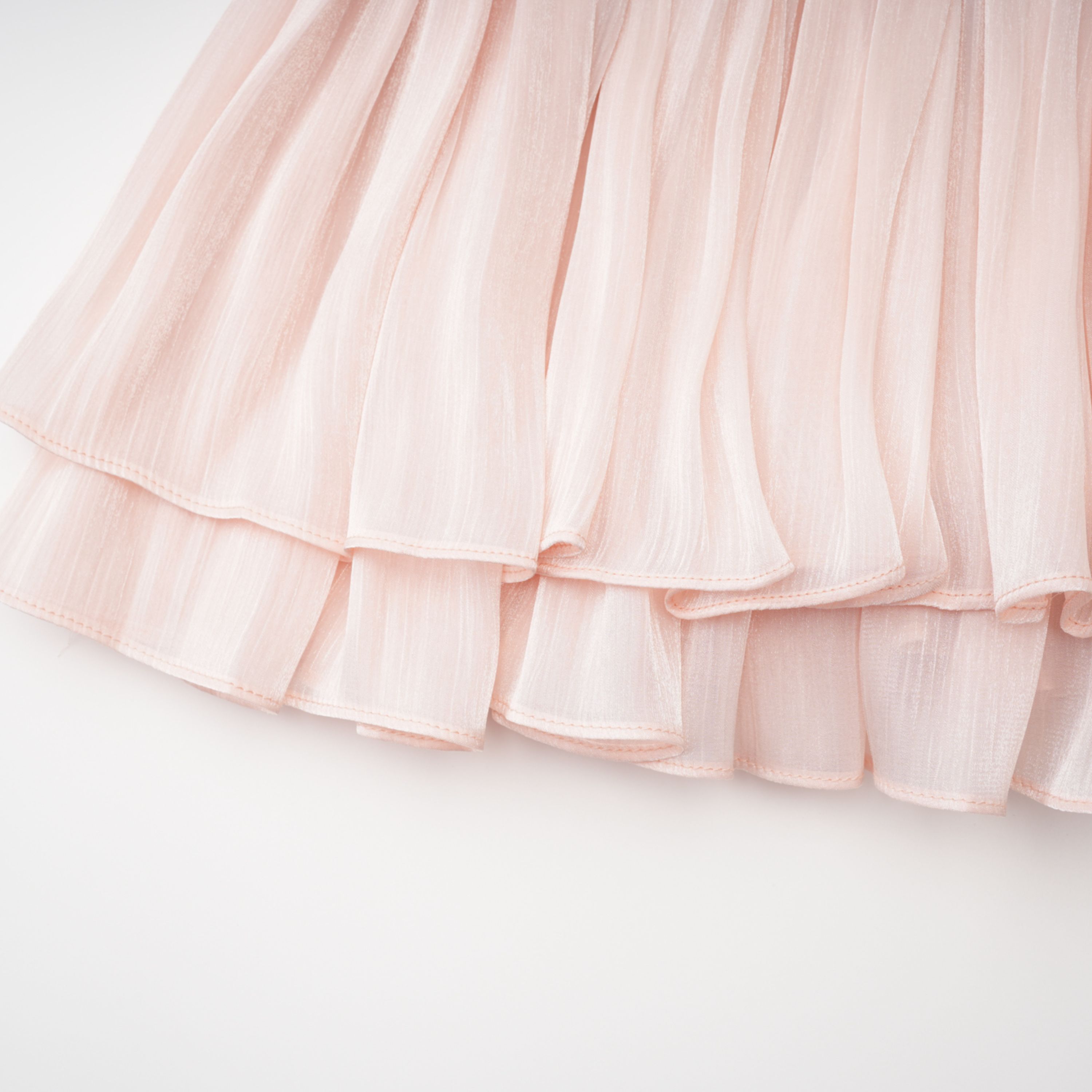Pink Glossy Cape & Dress
