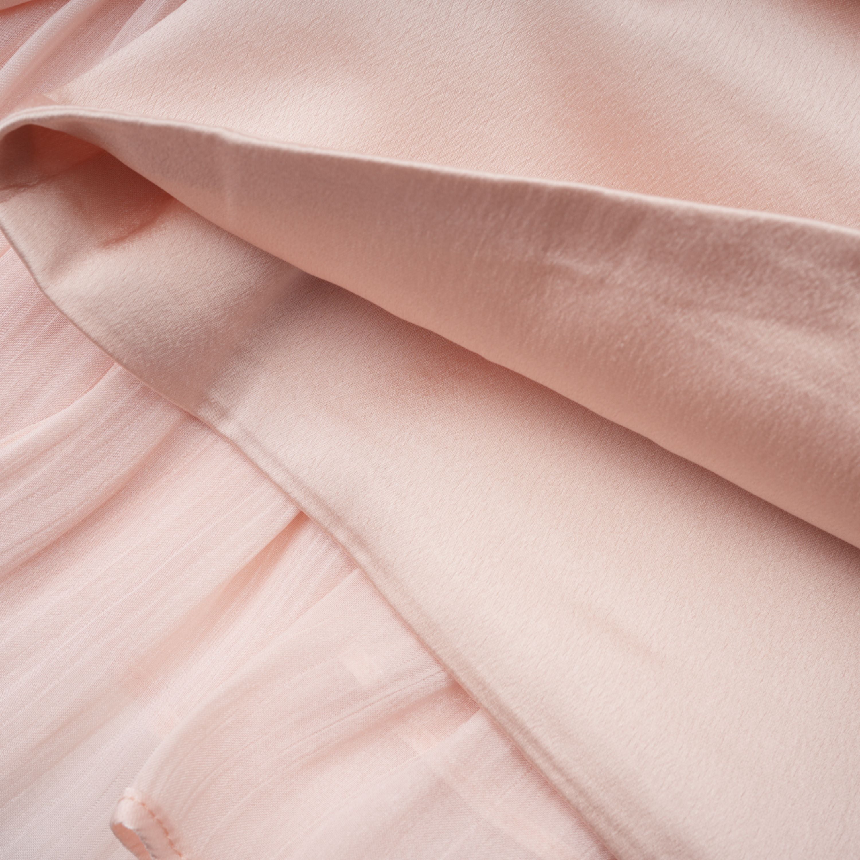 Pink Glossy Cape & Dress