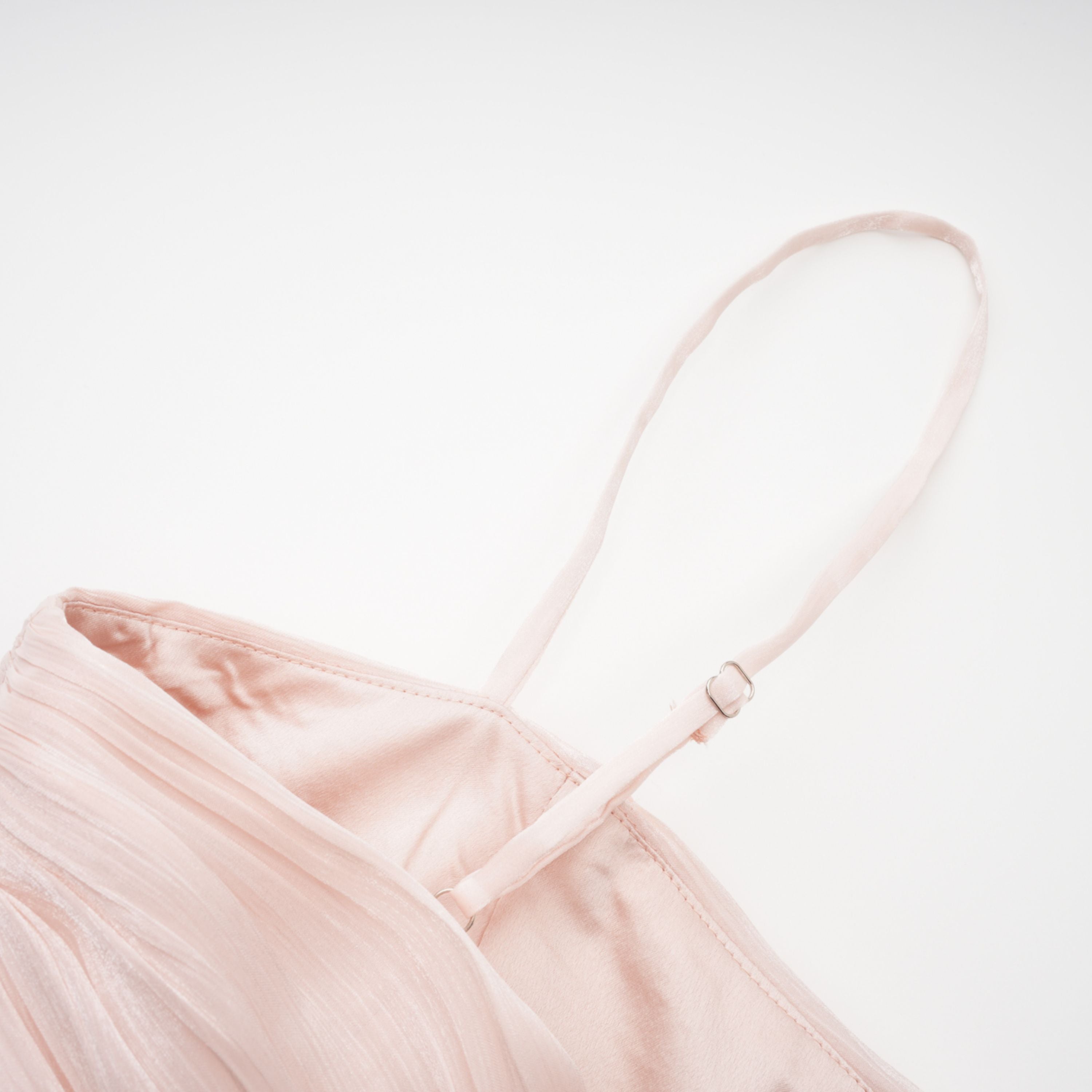 Pink Glossy Cape & Dress