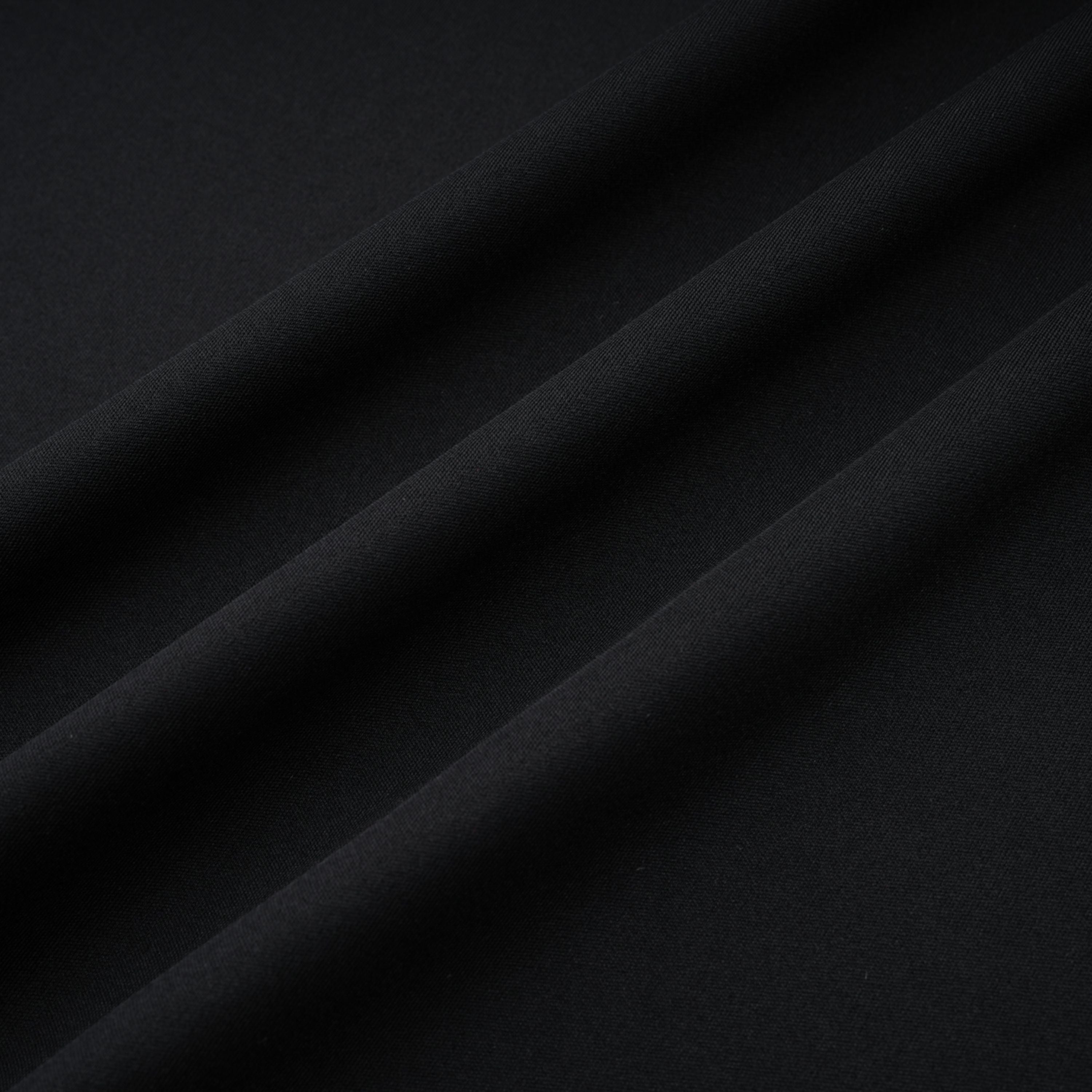 Black High-Split Mock Neck Long Dress