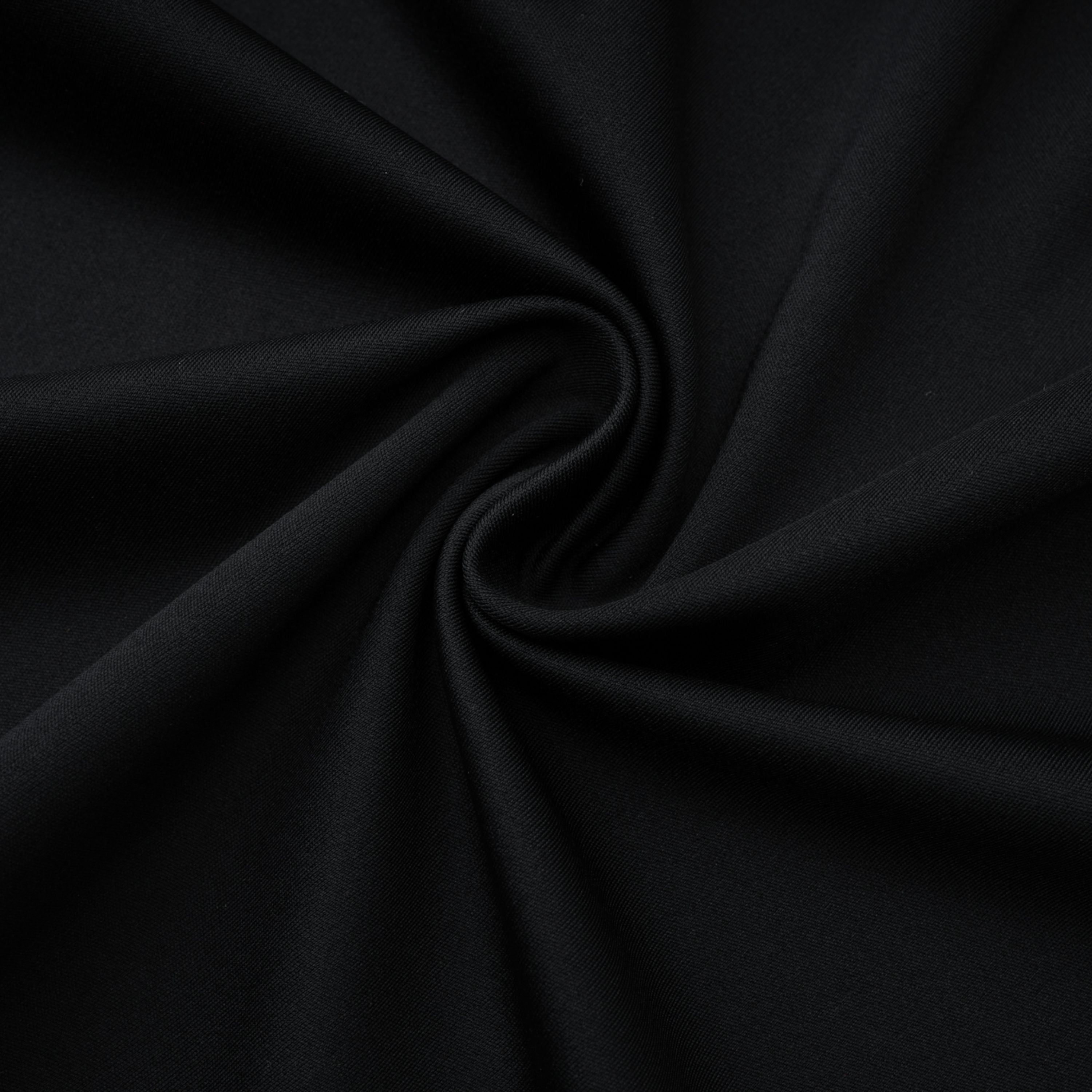Black High-Split Mock Neck Long Dress