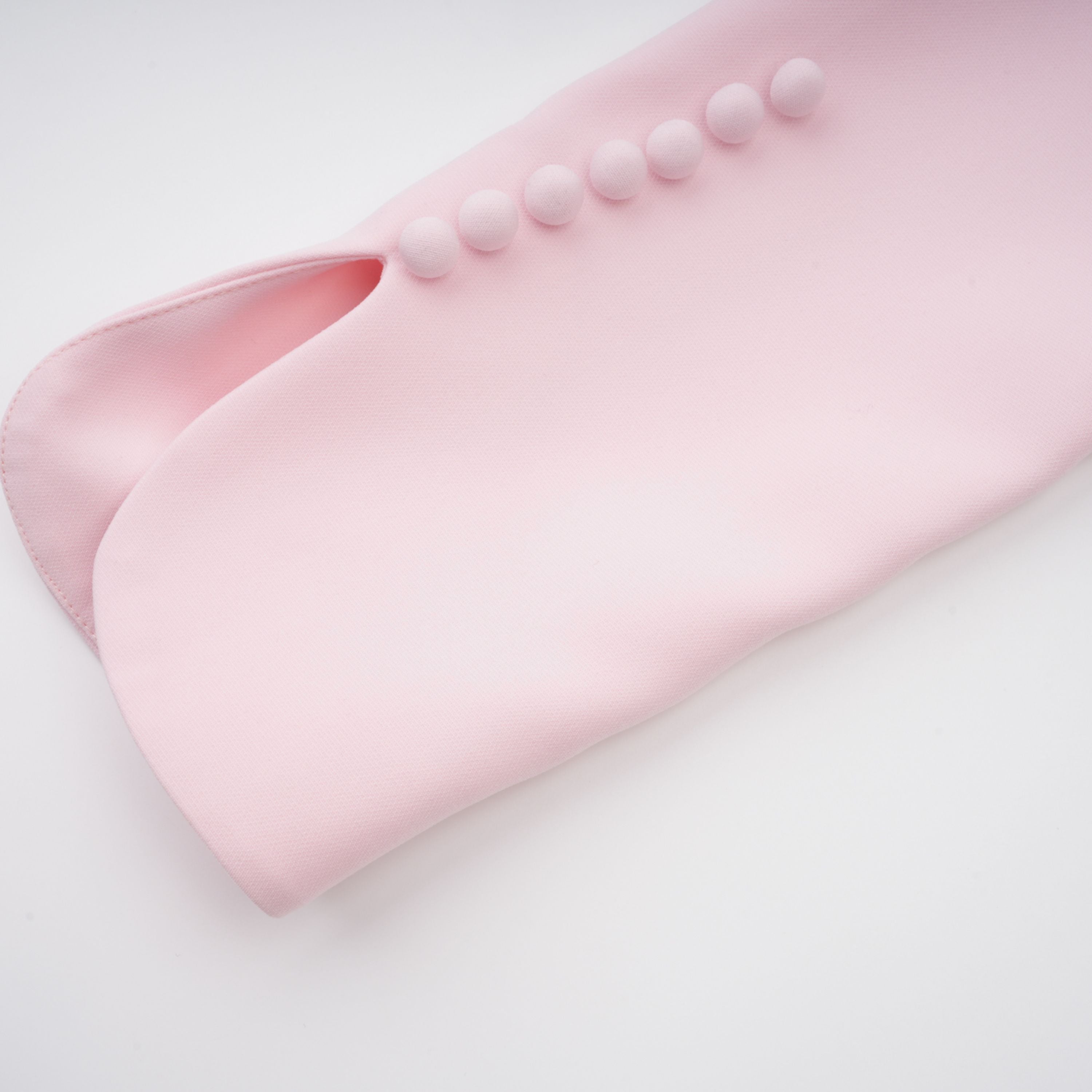 Pink Peter Pan Collar Jacket & Skirt