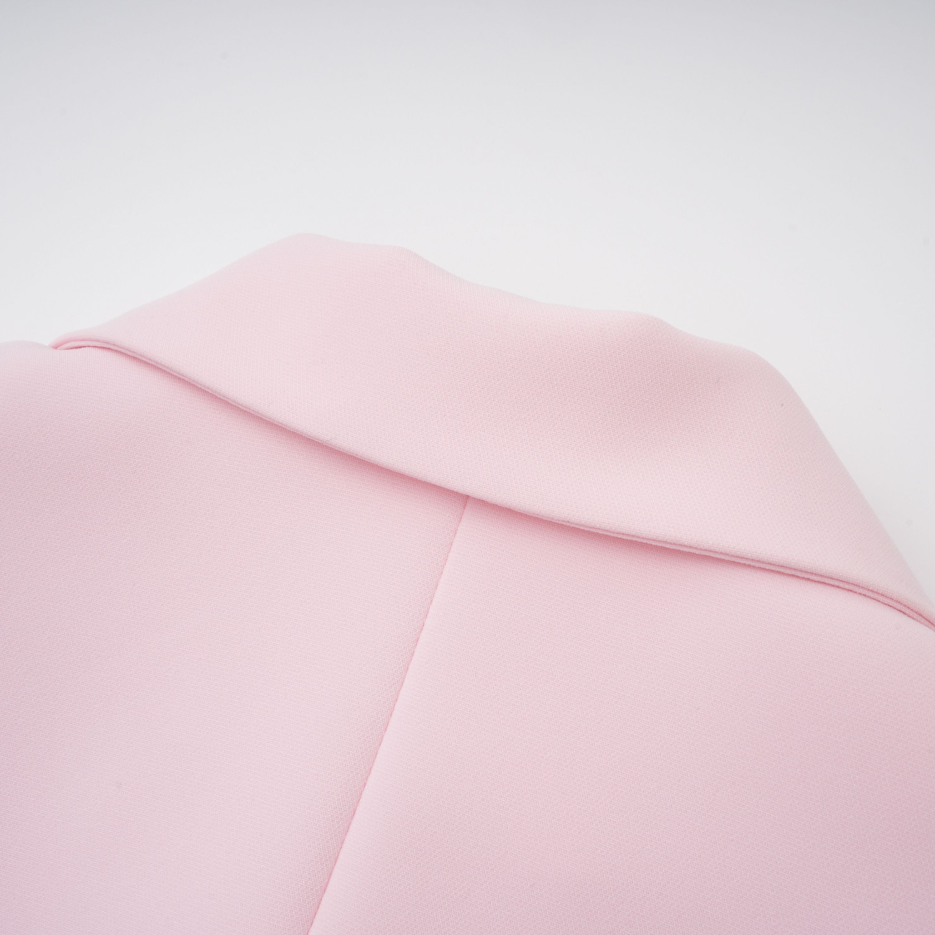 Pink Peter Pan Collar Jacket & Skirt
