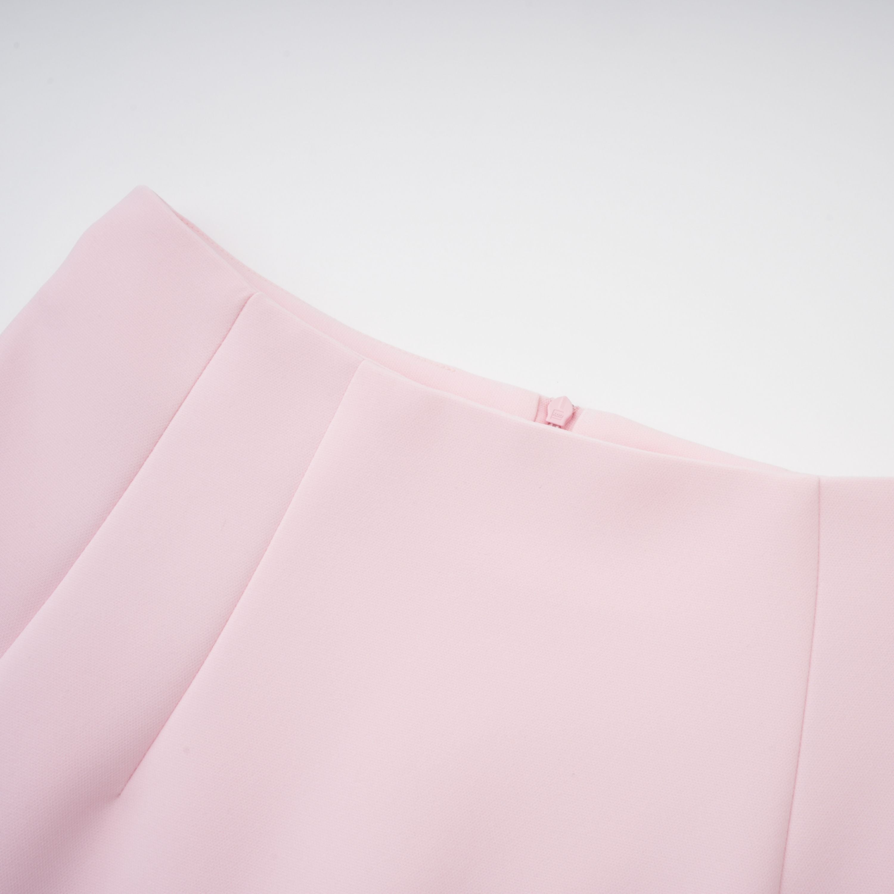 Pink Peter Pan Collar Jacket & Skirt