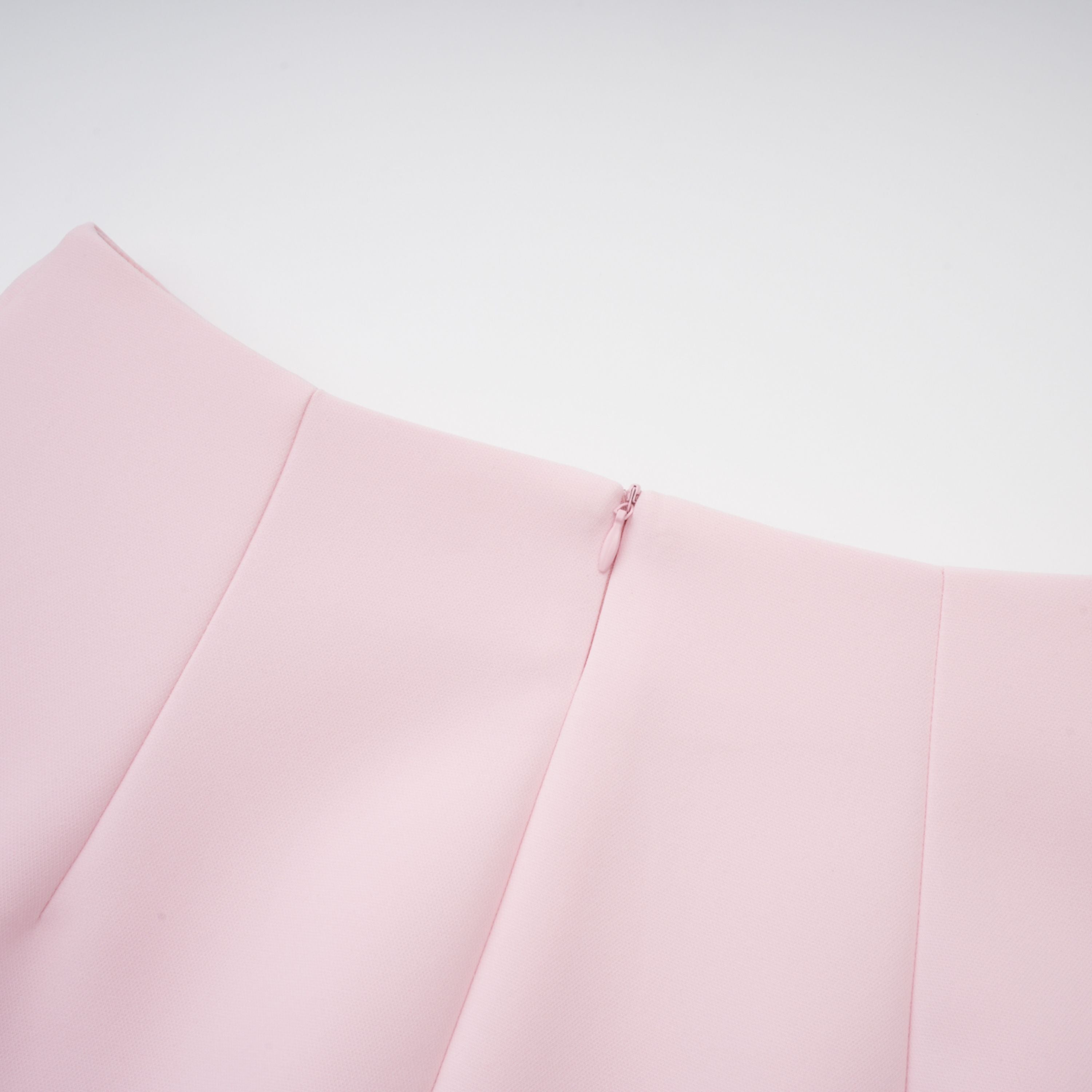 Pink Peter Pan Collar Jacket & Skirt