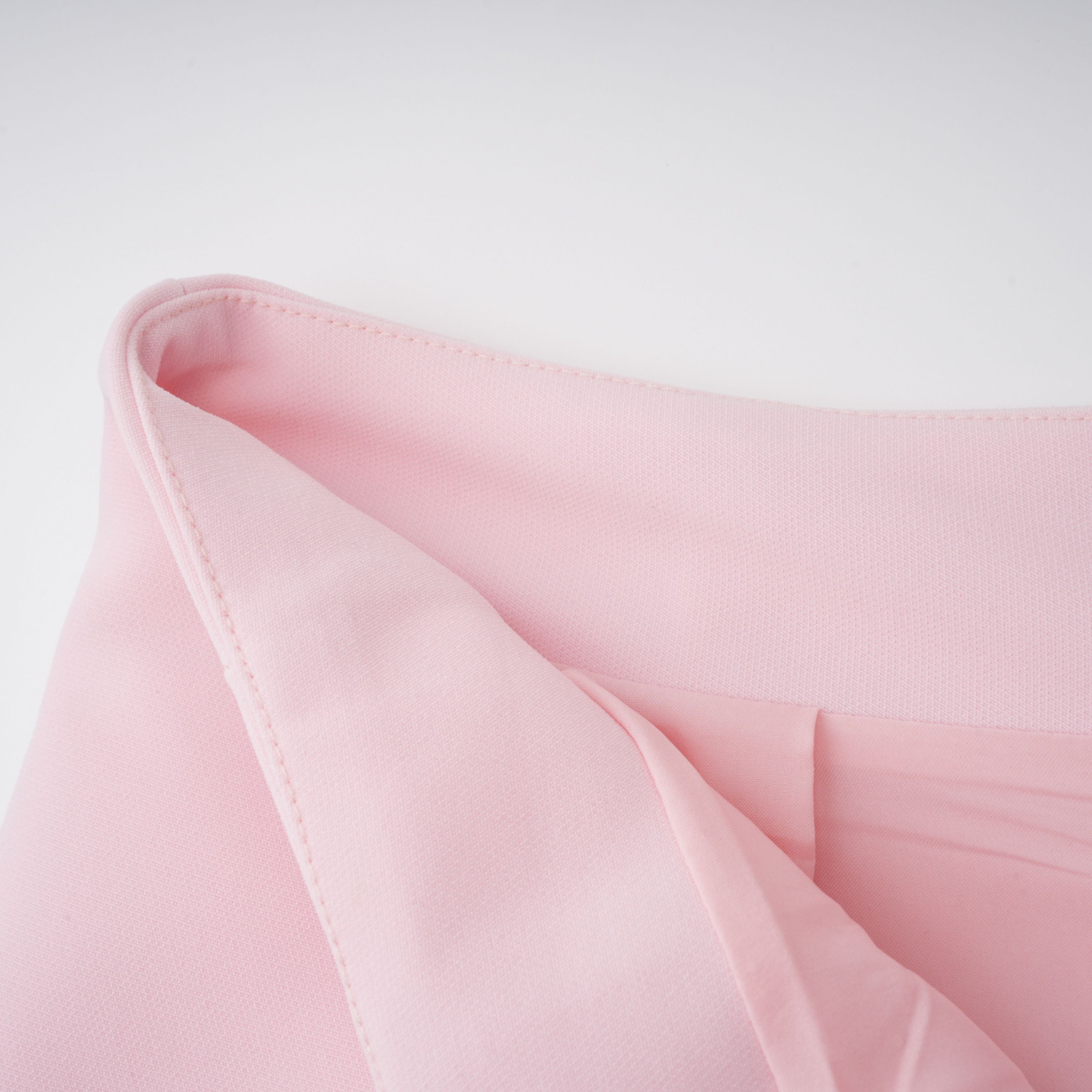 Pink Peter Pan Collar Jacket & Skirt