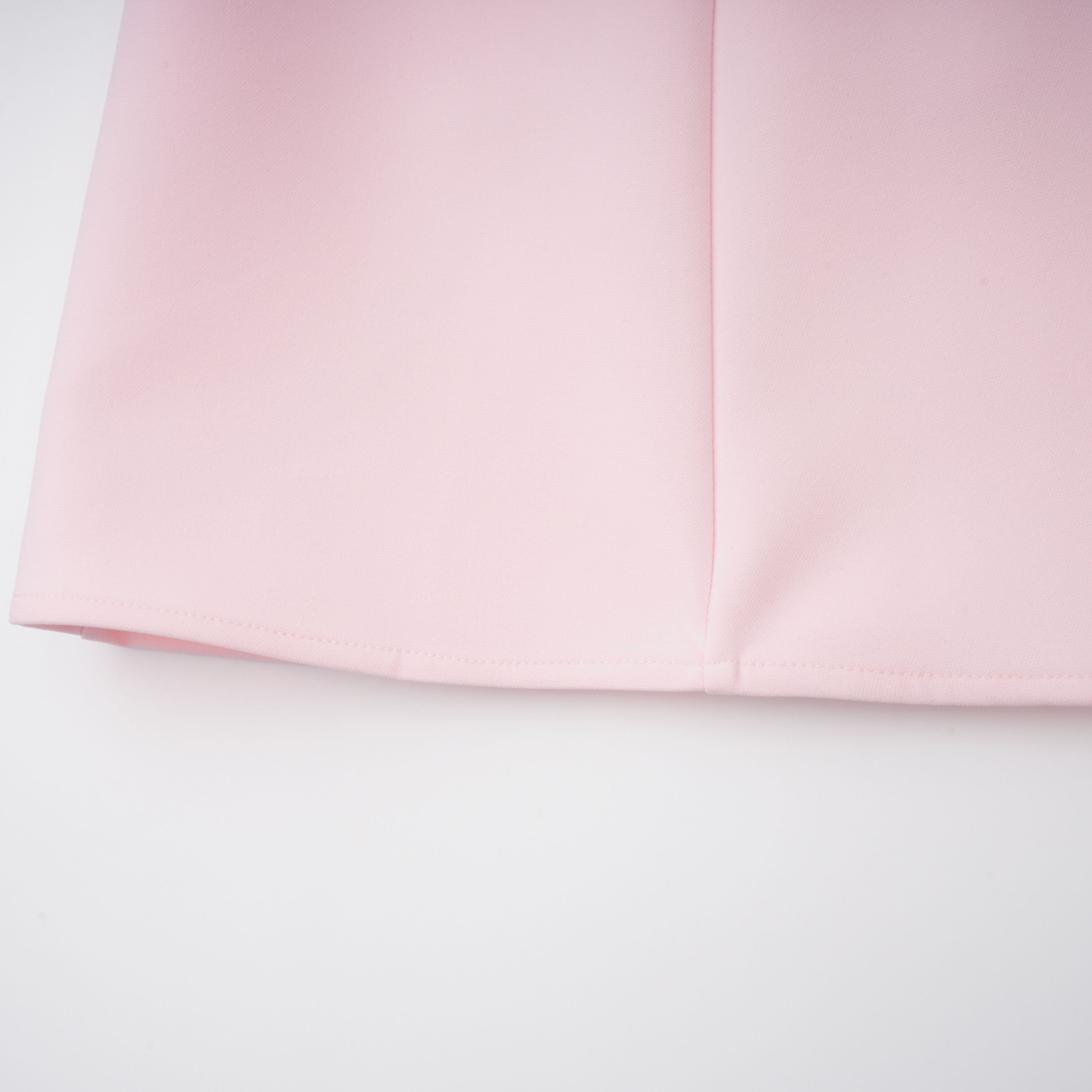 Pink Peter Pan Collar Jacket & Skirt