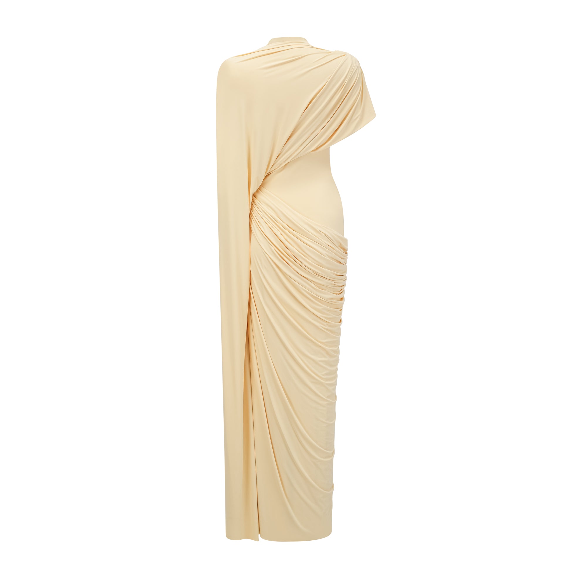 Asymmetrical Draped Cape & Dress