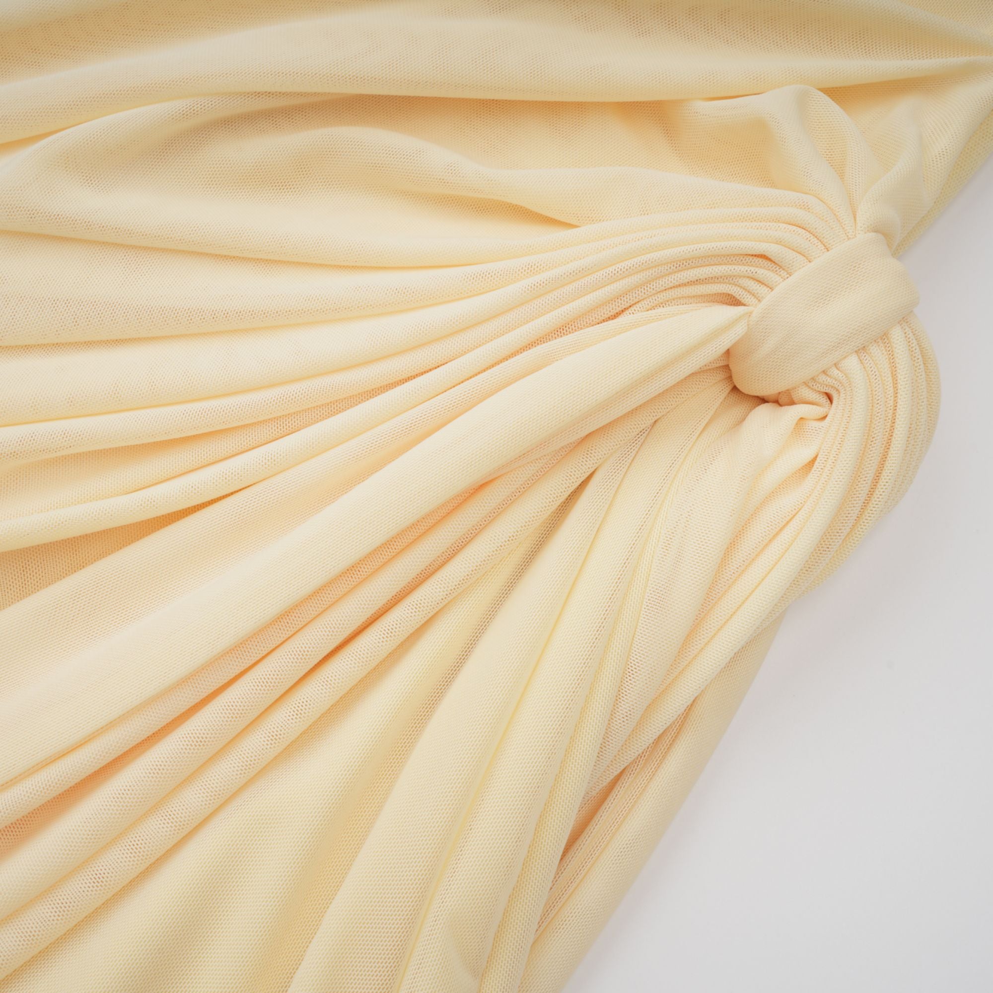 Off-shoulder Maxi Dress in Butter Yellow