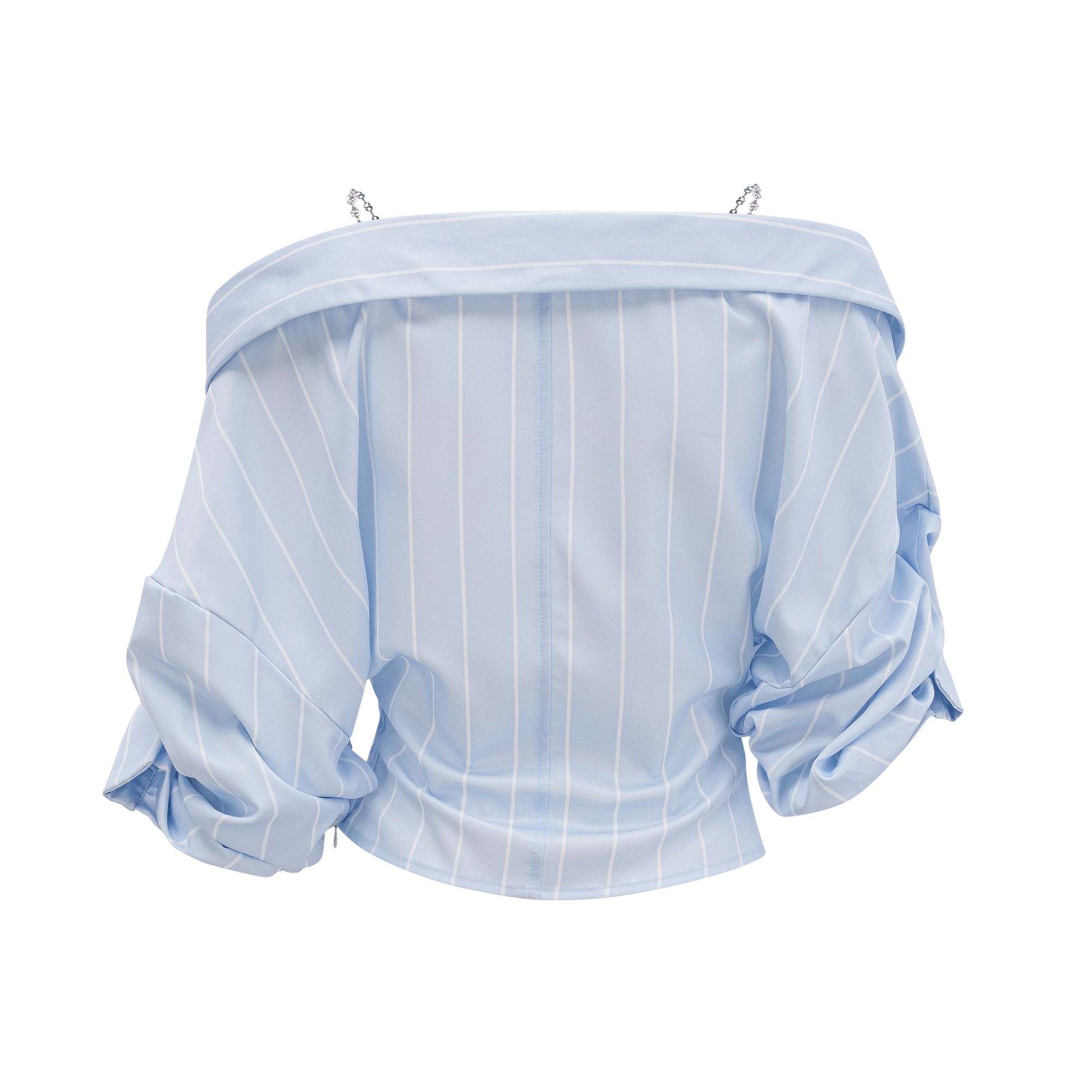 Striped Off-Shoulder Blouse