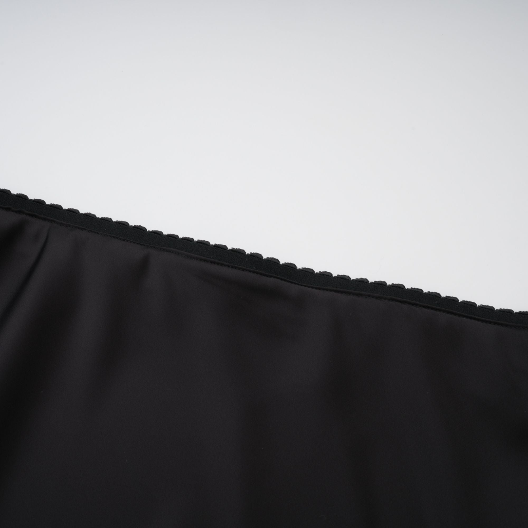 Asymmetrical Satin Midi Skirt