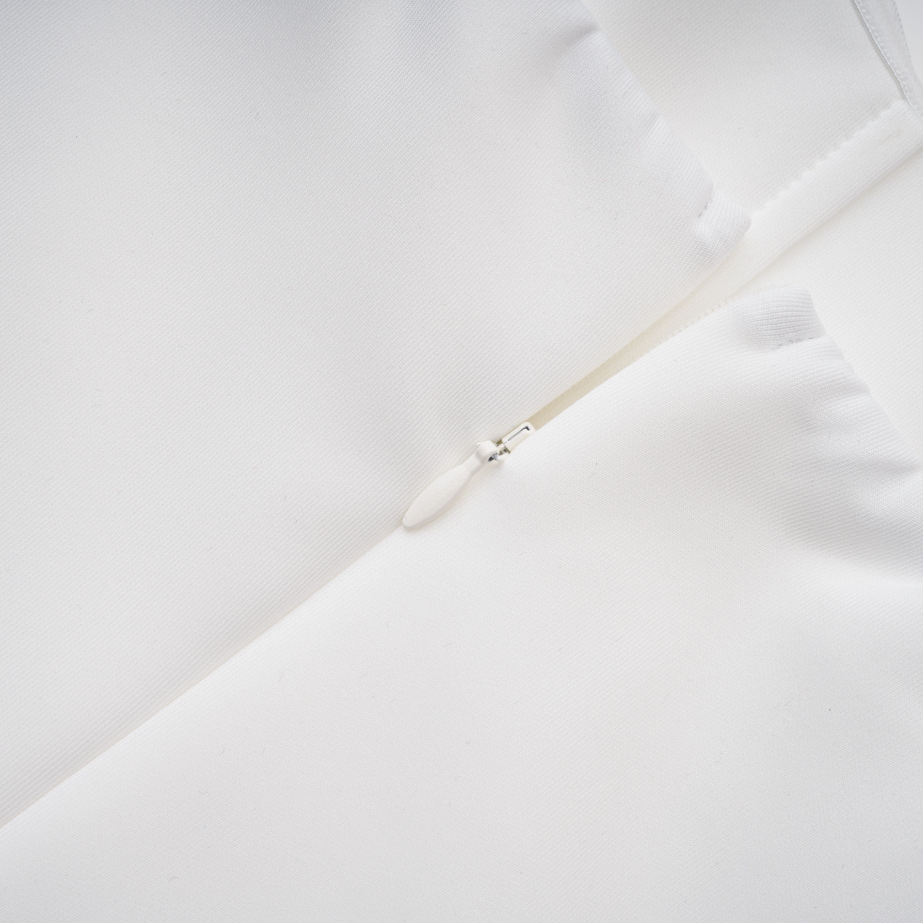 White Structured Cape & Corset Dress Set