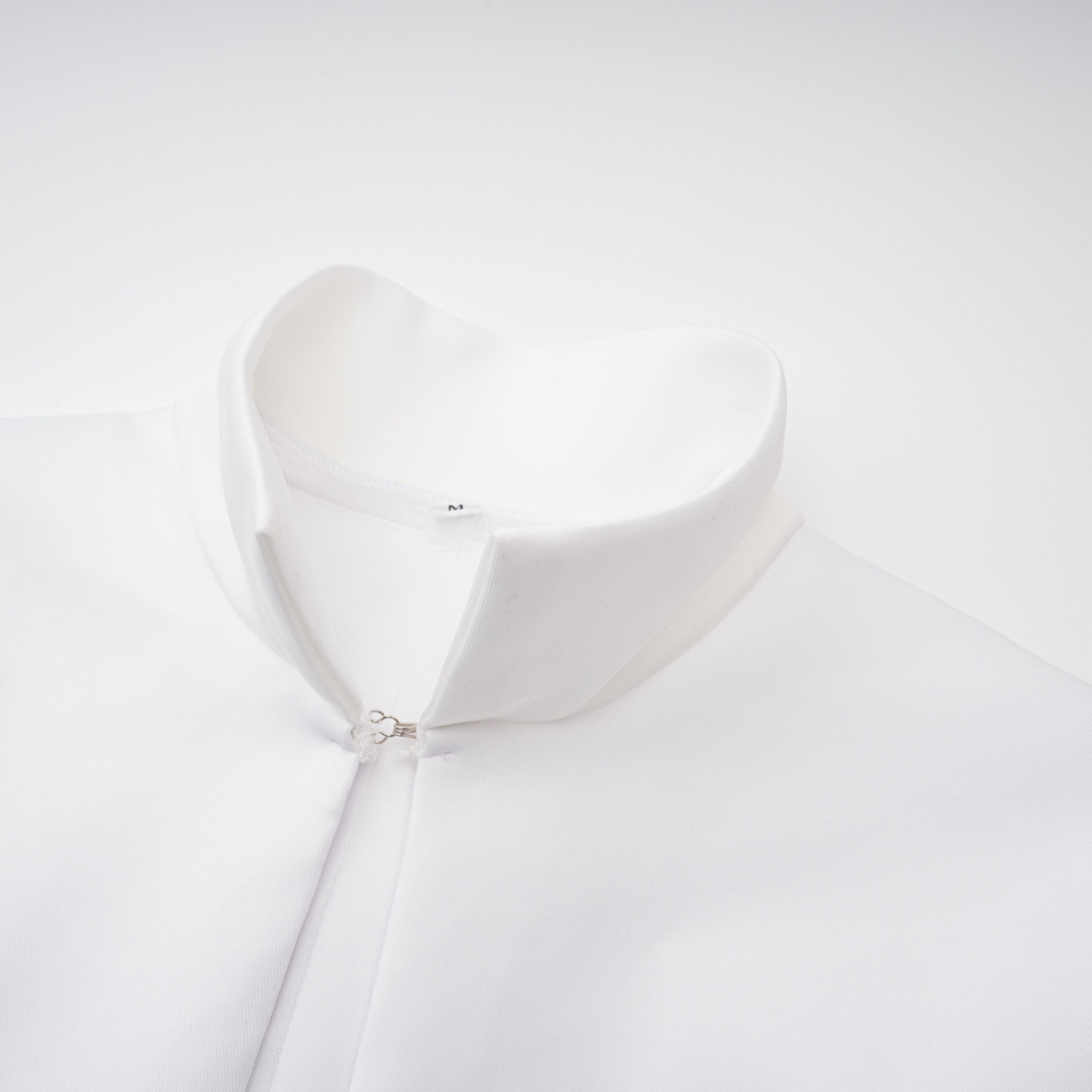 White Structured Cape & Corset Dress Set