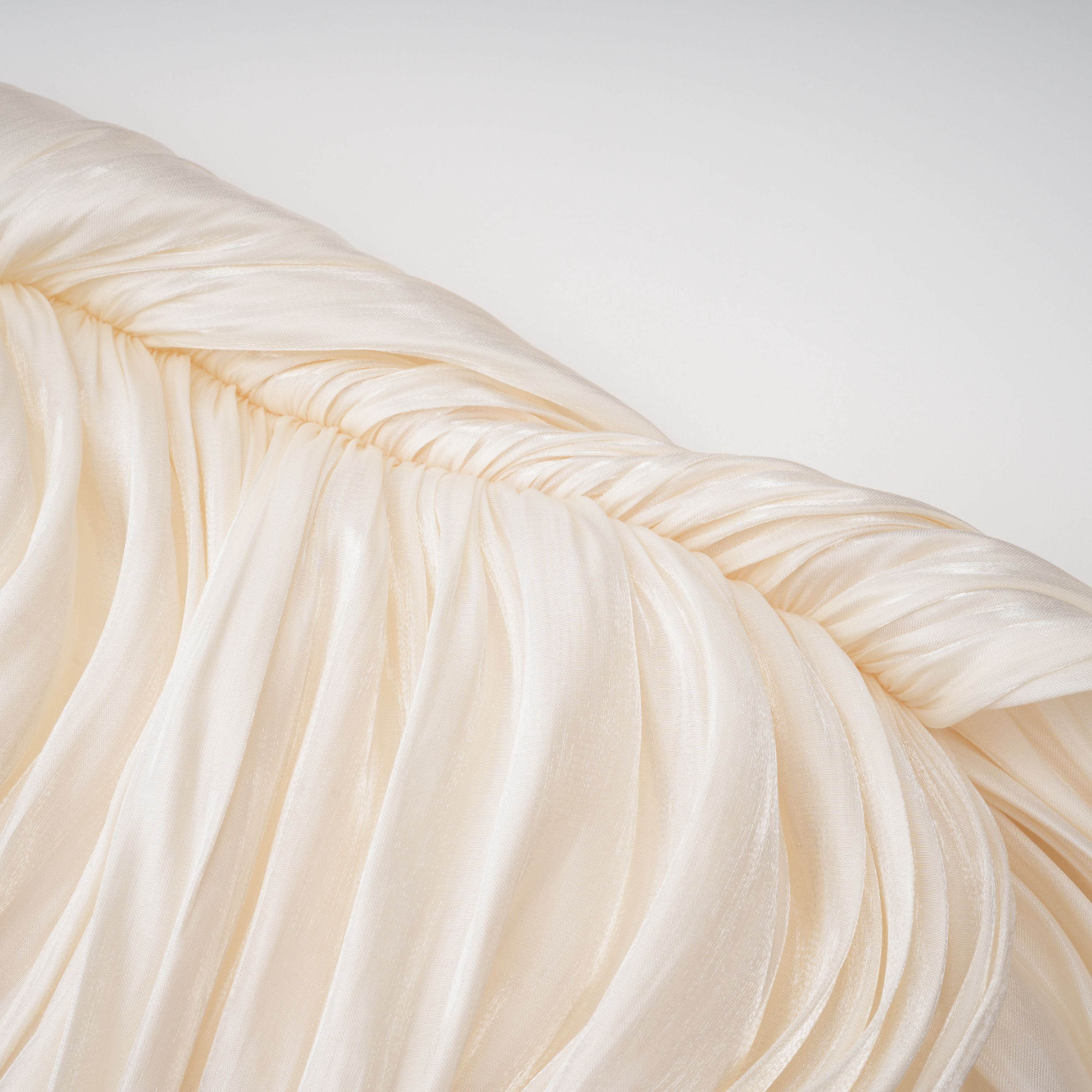 Ruched Cape Ruffled Maxi Dress