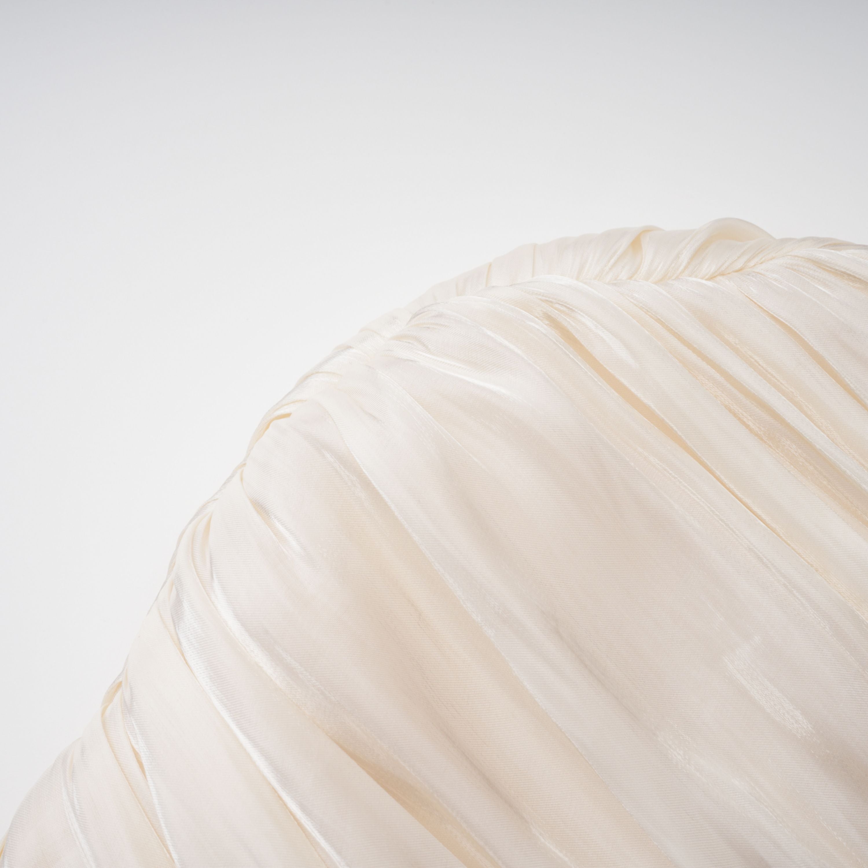 Ruched Cape Ruffled Maxi Dress