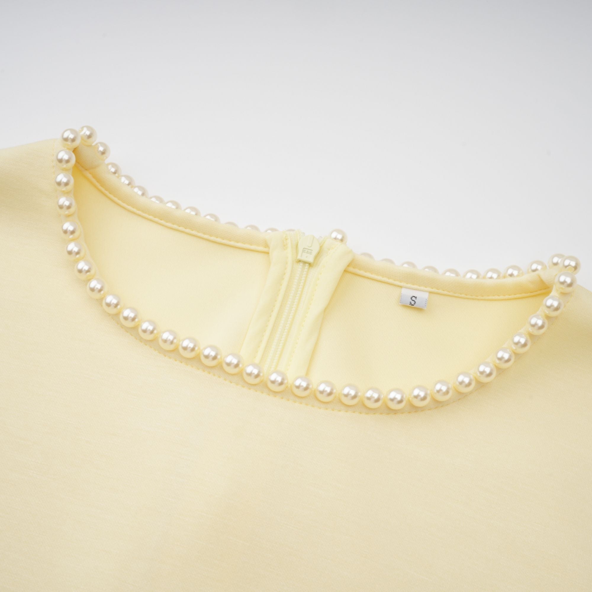 Pearl Trim Shawl Detail Maxi Dress