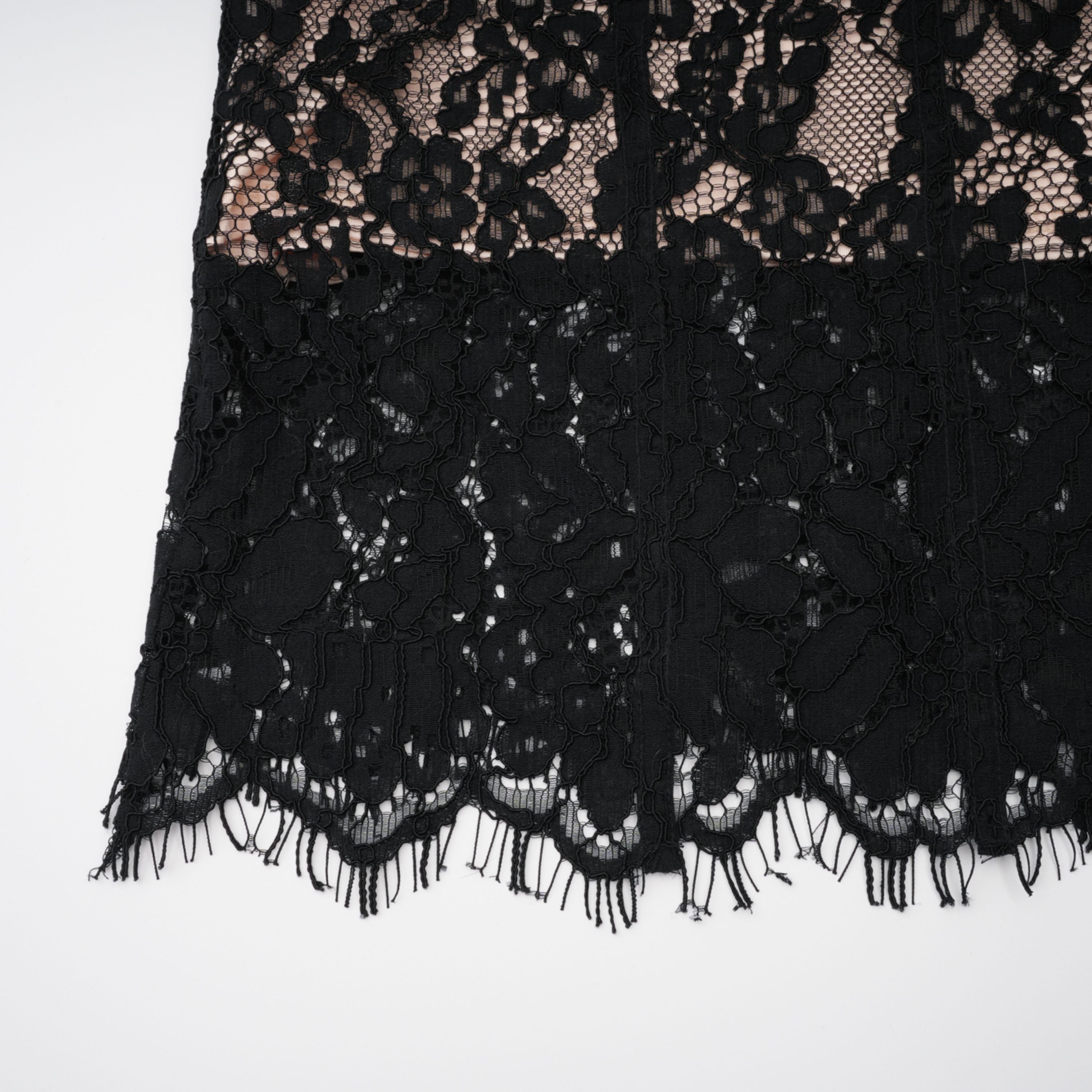 Floral Lace Corset Maxi Dress