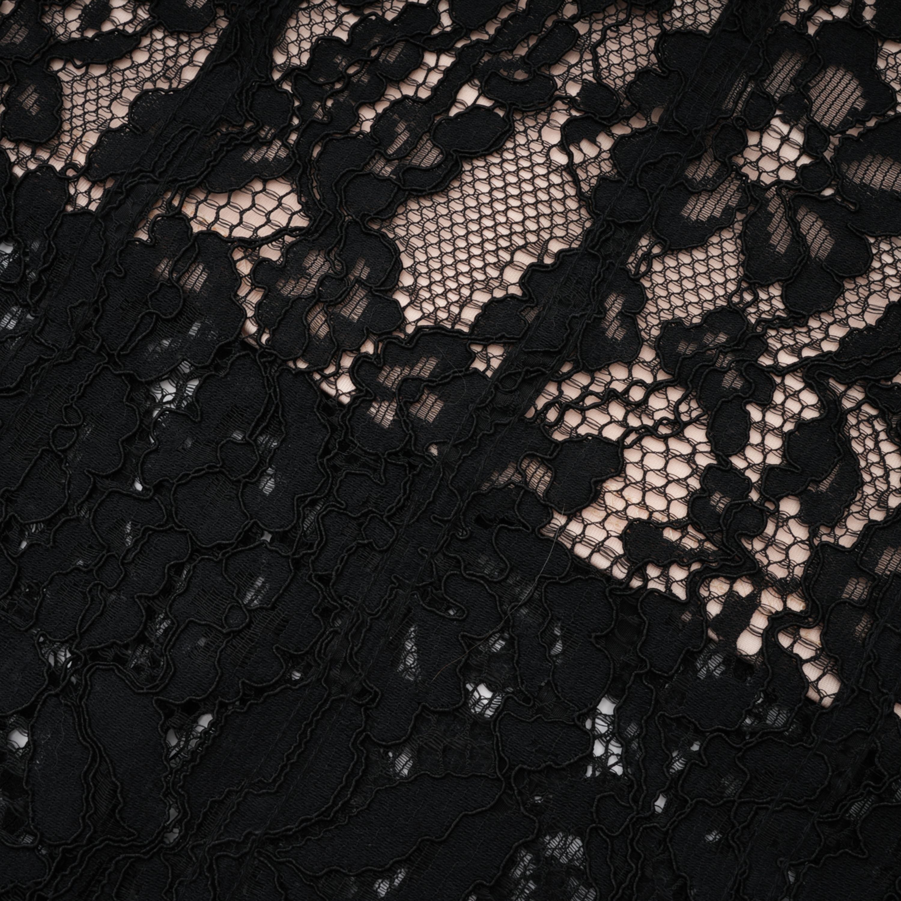 Floral Lace Corset Maxi Dress