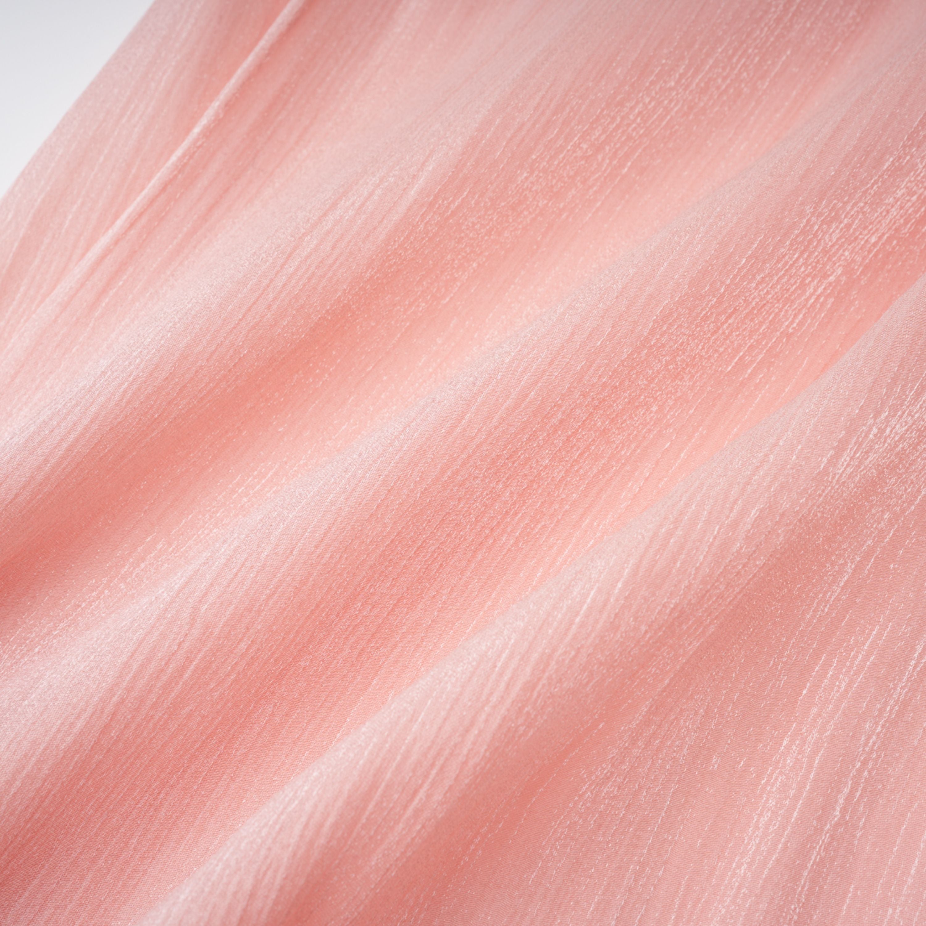 Pink High-Neck Ruffled Mini Dress