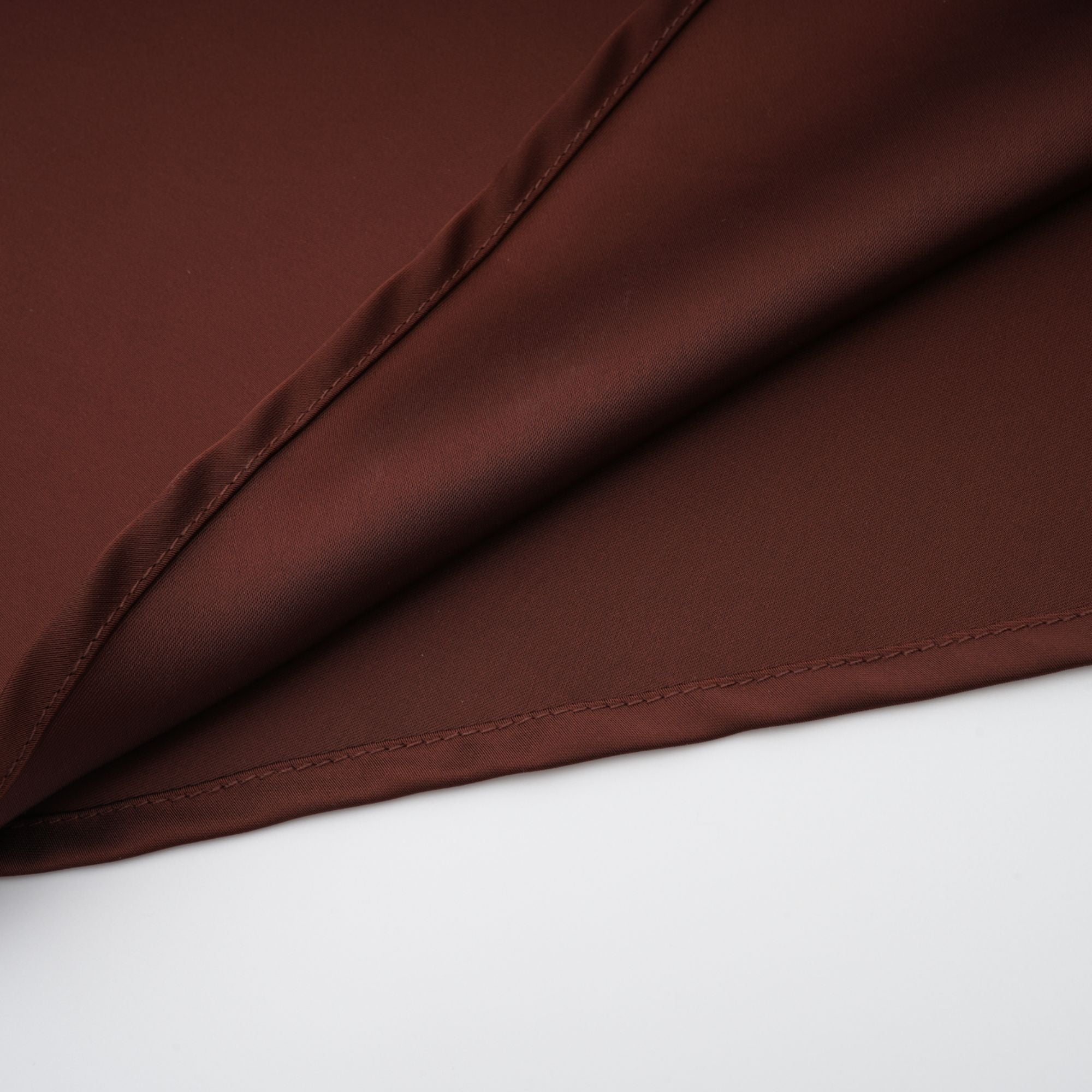 Brown Ruched Corset Maxi Dress