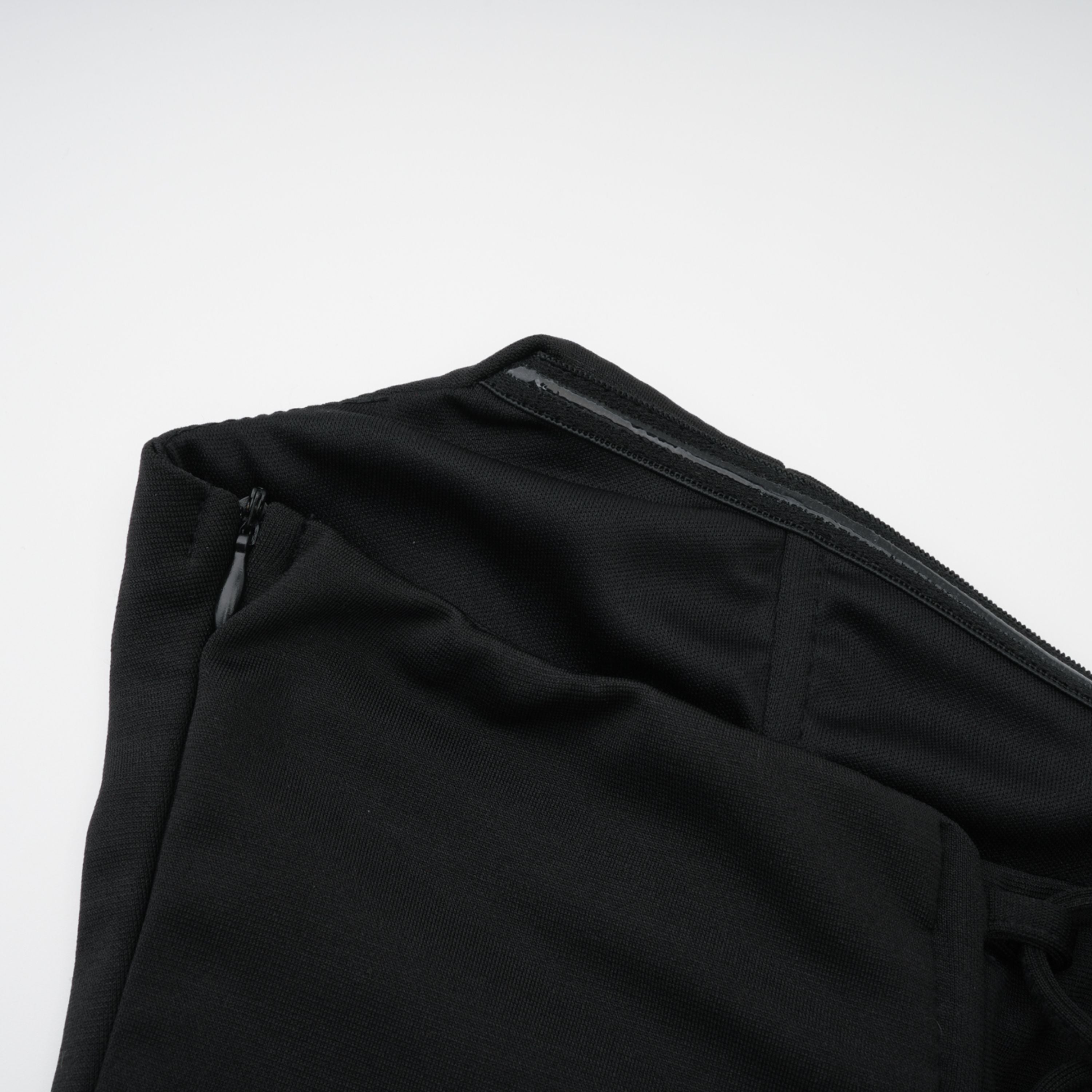 Black Strapless Satin Cowl Gown