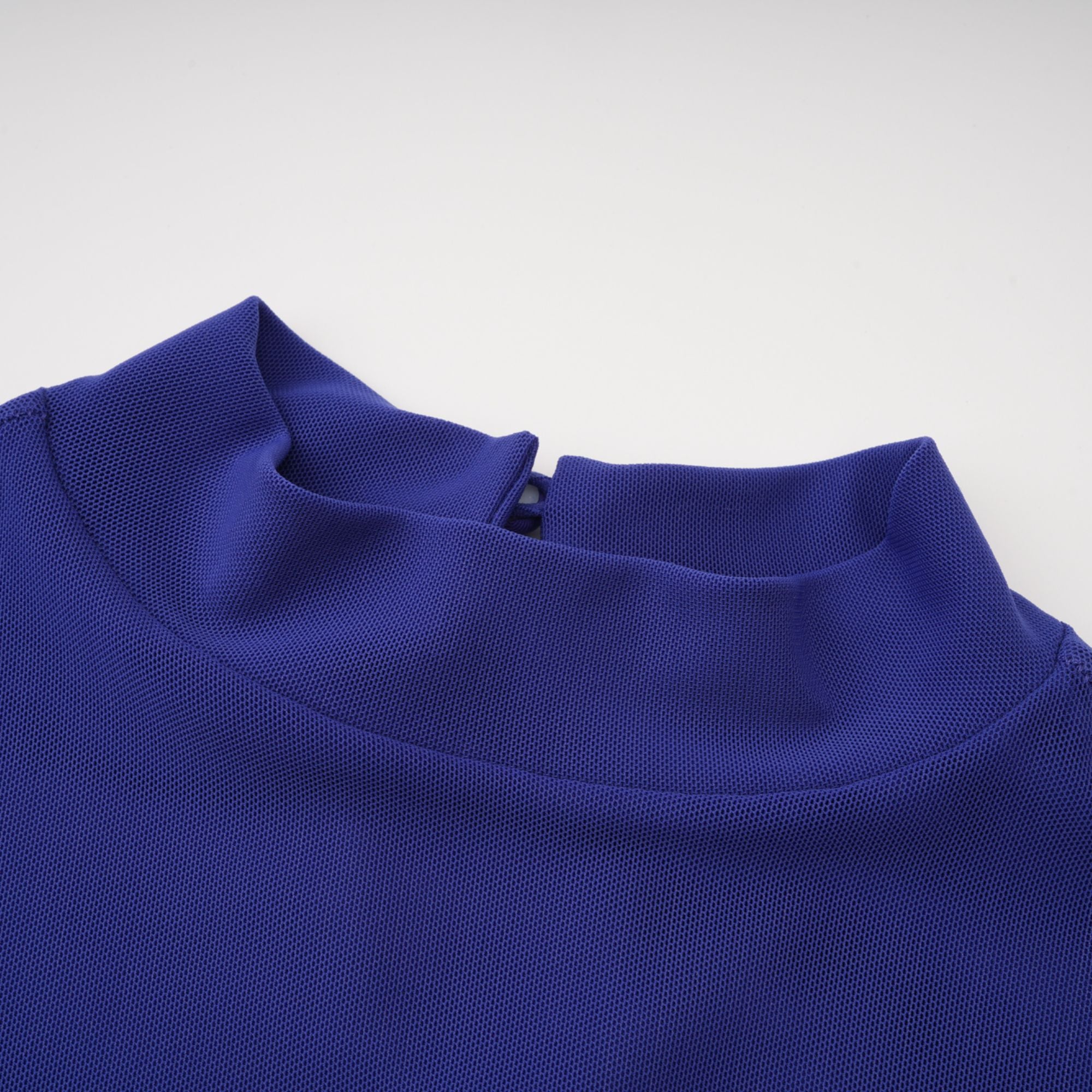 Electric Blue Long Sleeve Maxi Dress