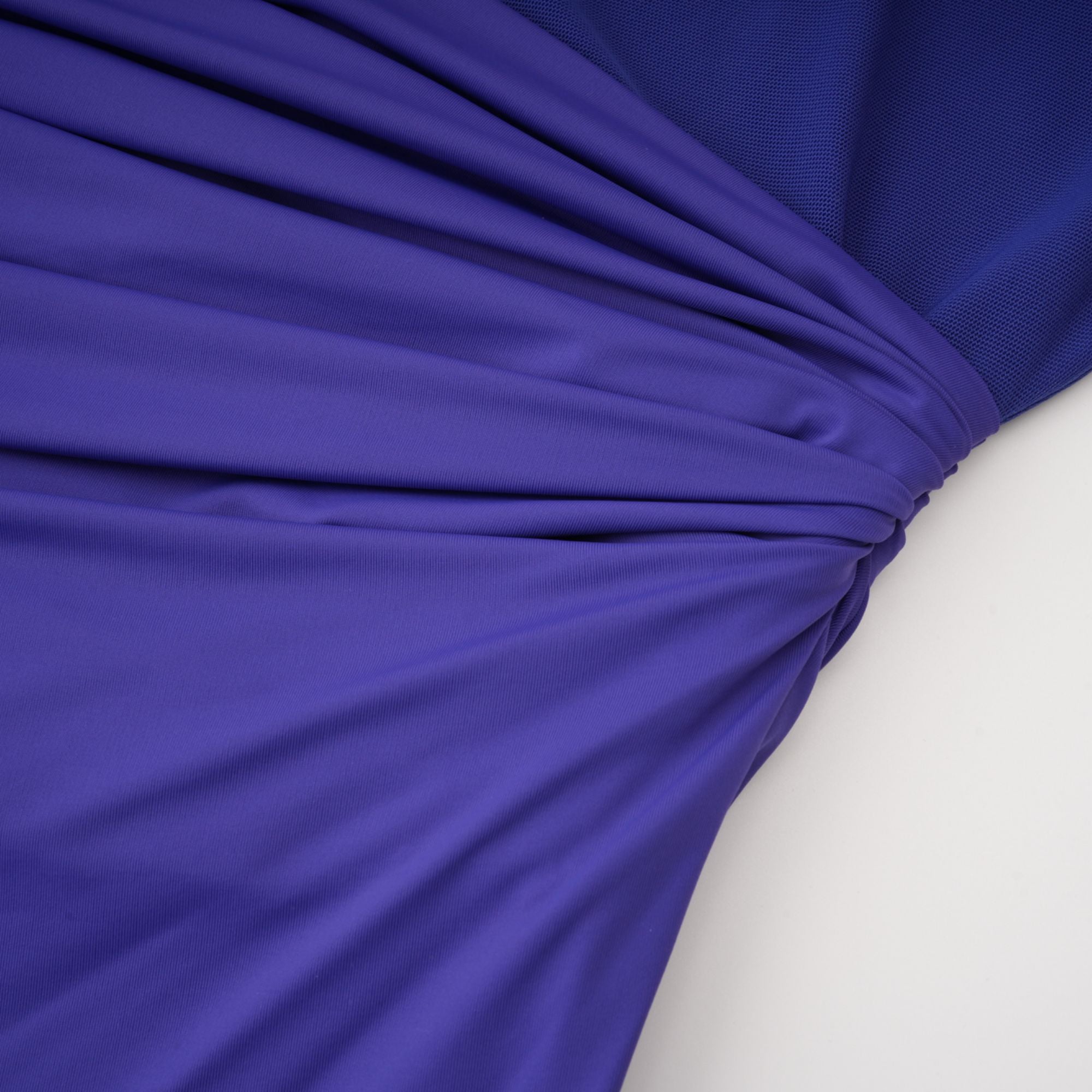 Electric Blue Long Sleeve Maxi Dress