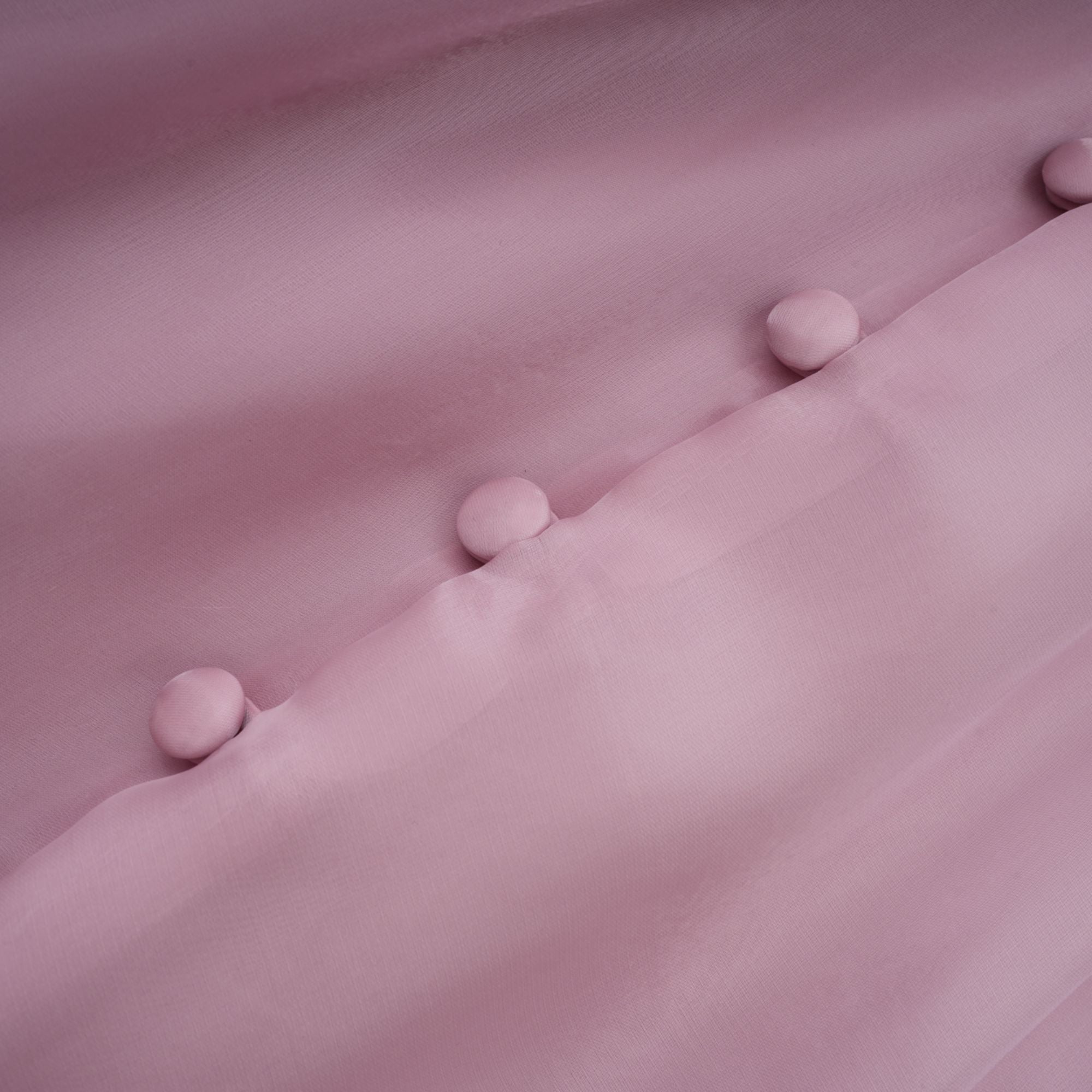 Pink Glossy Bubble Hem Mini Dress