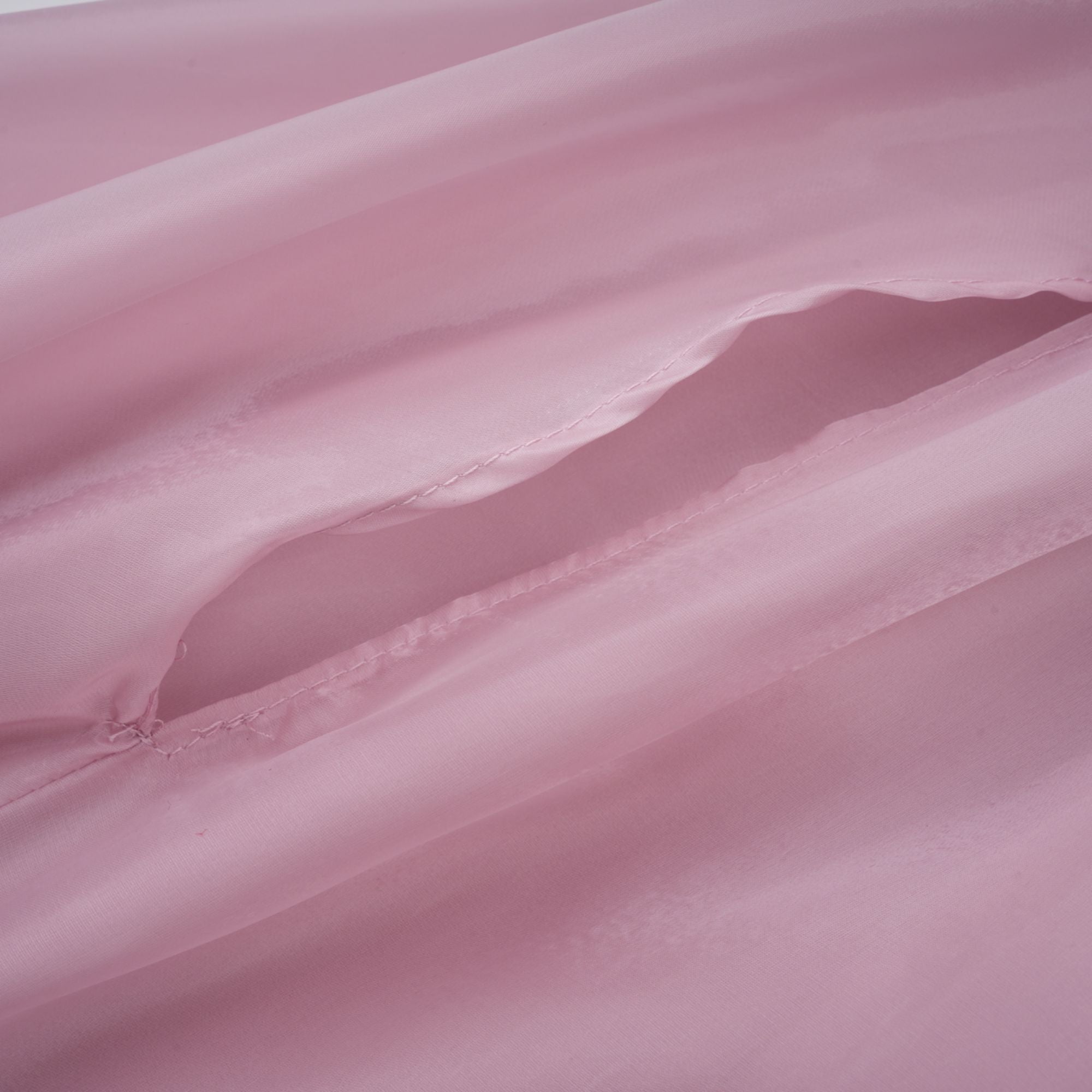 Pink Glossy Bubble Hem Mini Dress