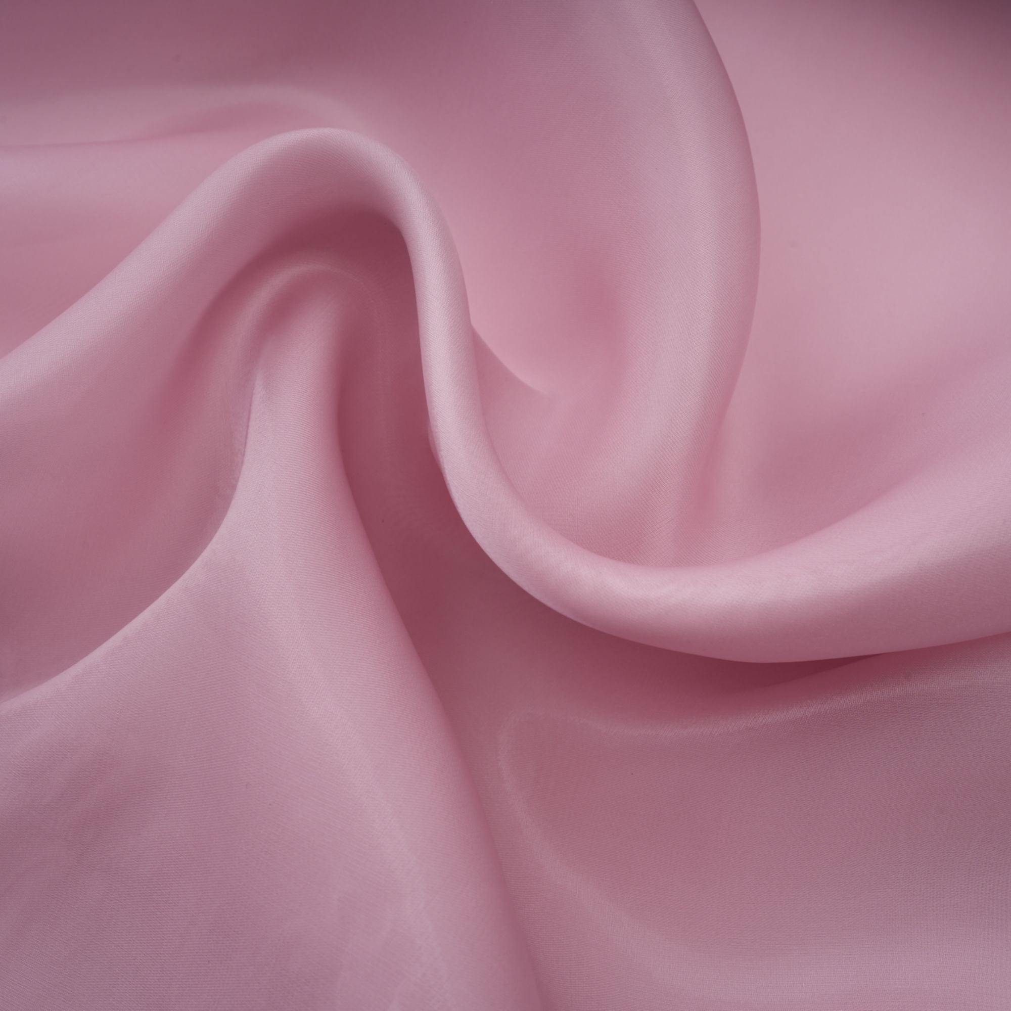Pink Glossy Bubble Hem Mini Dress