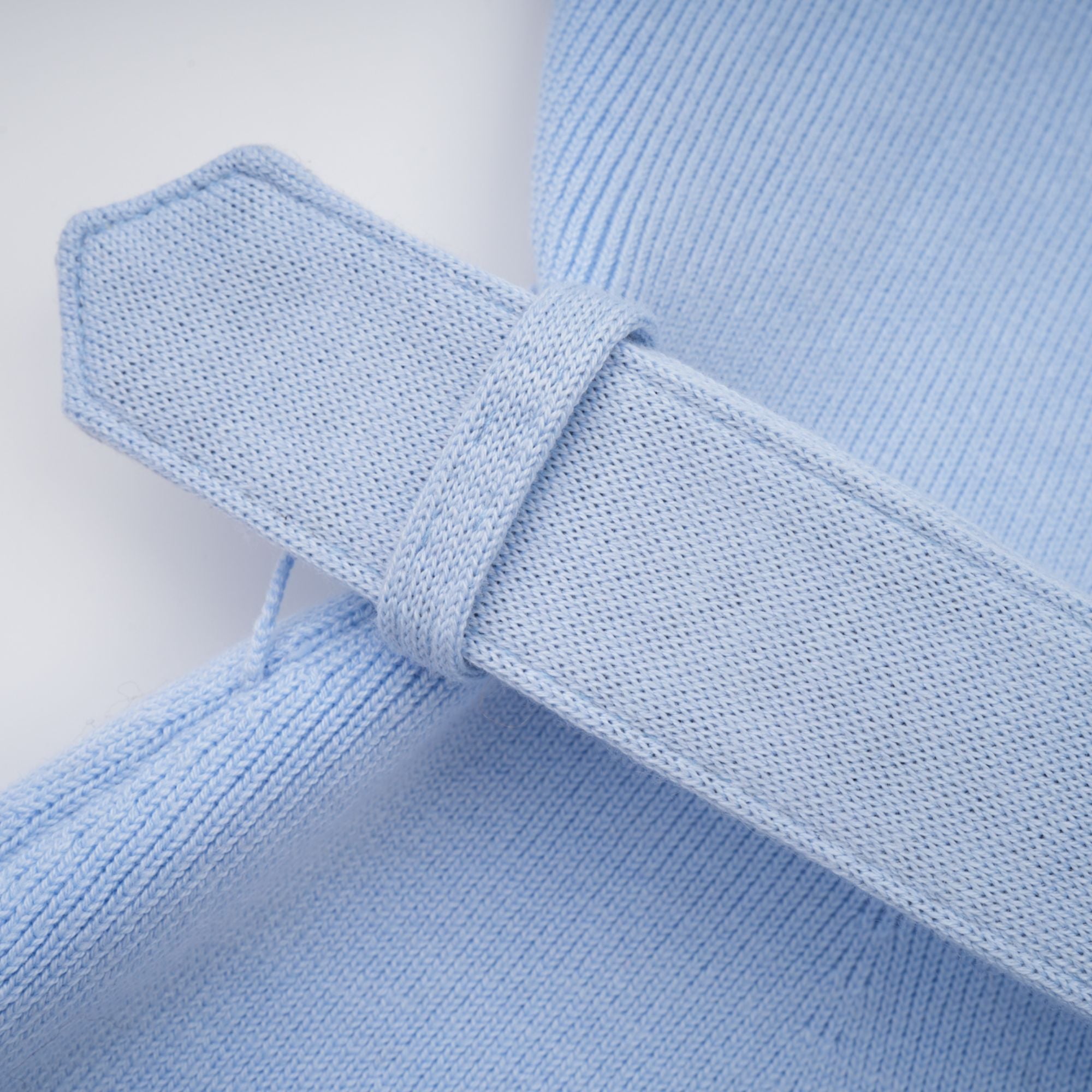 Blue Crystal Trim Cardigan