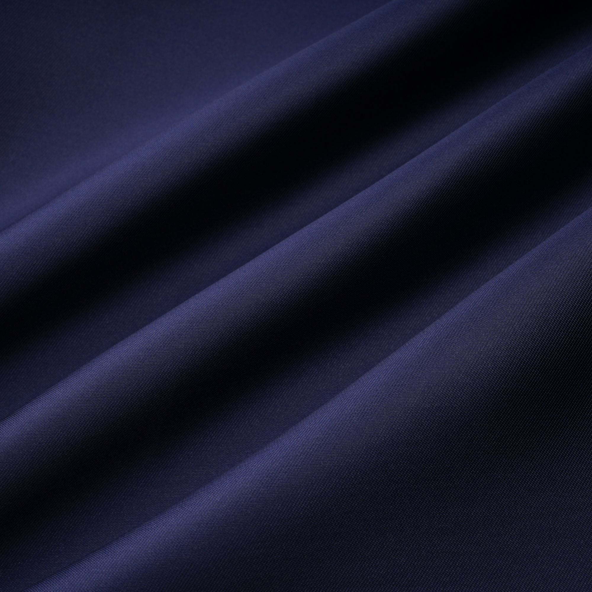 Navy Knit Midi Dres