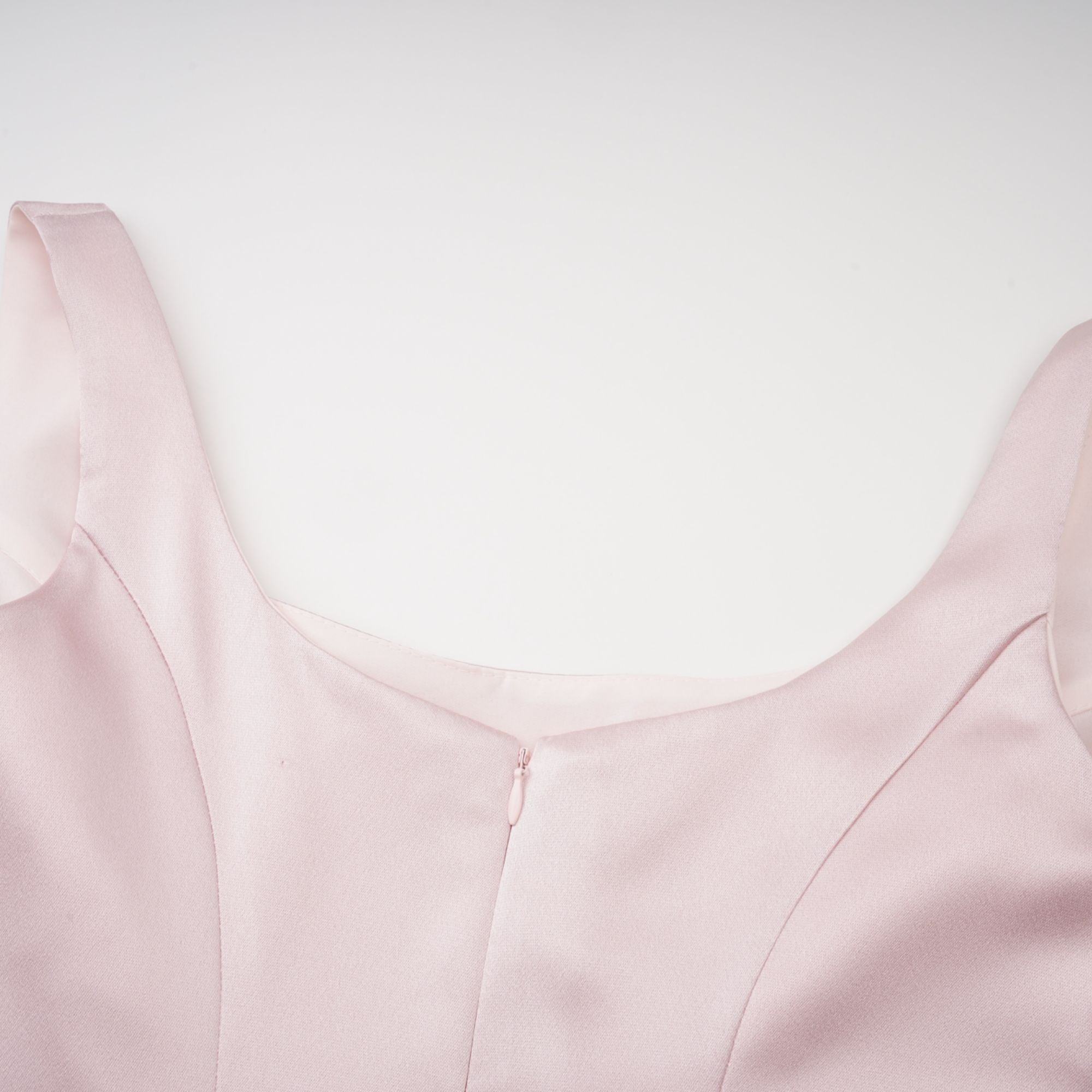 Satin Square Neck Maxi Dress
