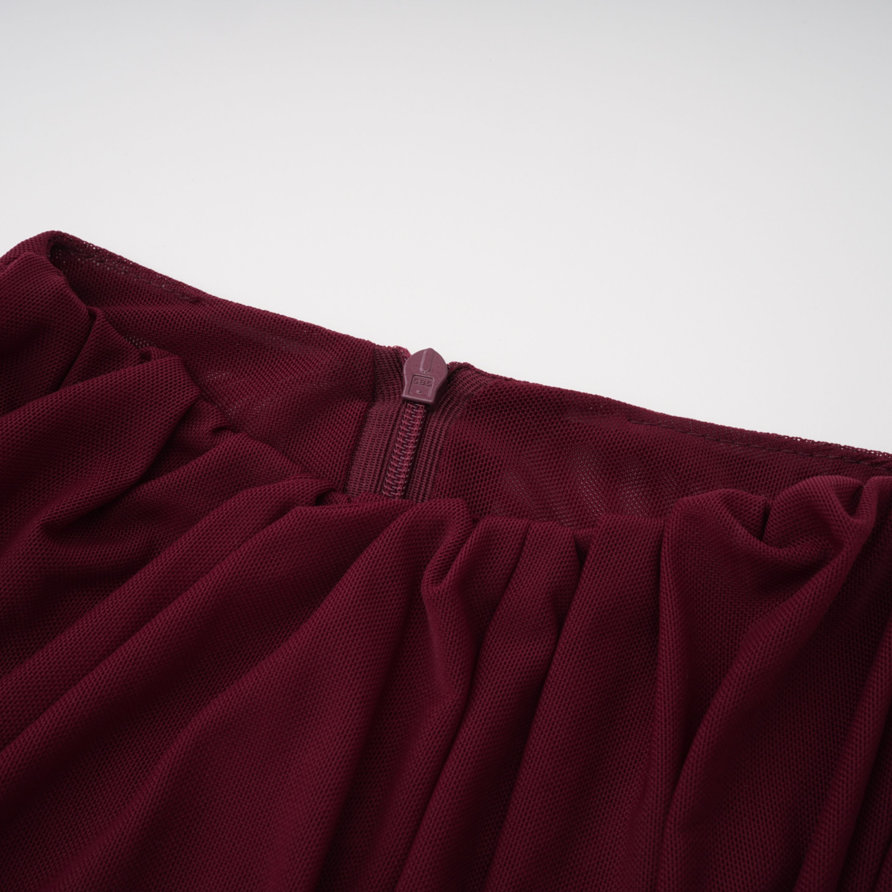 Asymmetrical Ribbon Ruched Maxi Dress