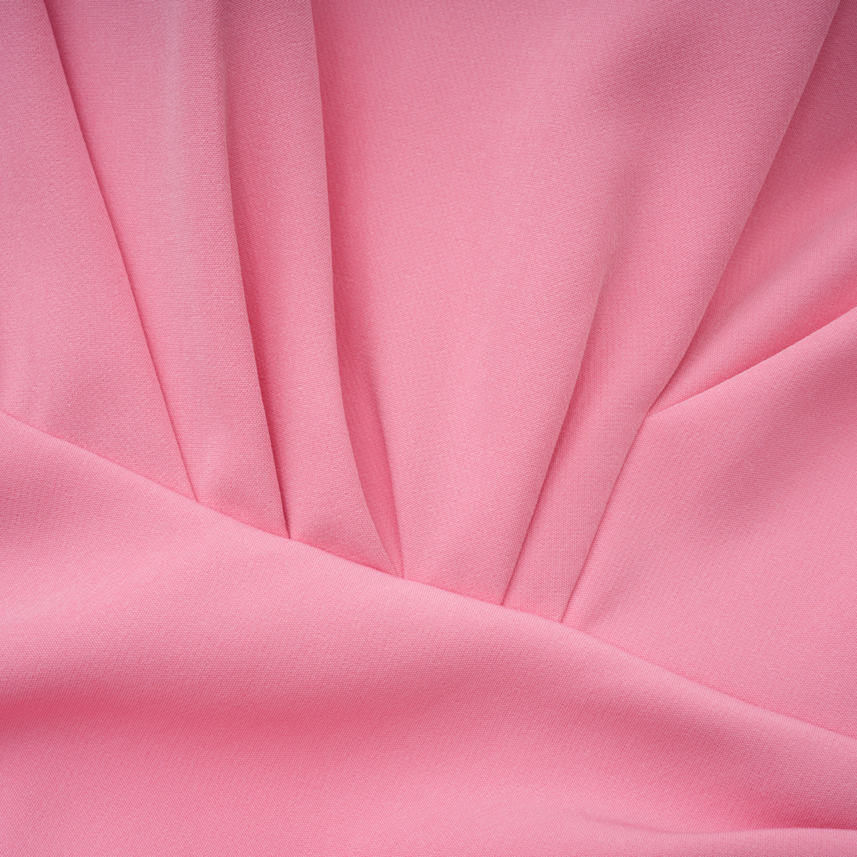 Feriha Pink Ruched Maxi Dress with High Slit