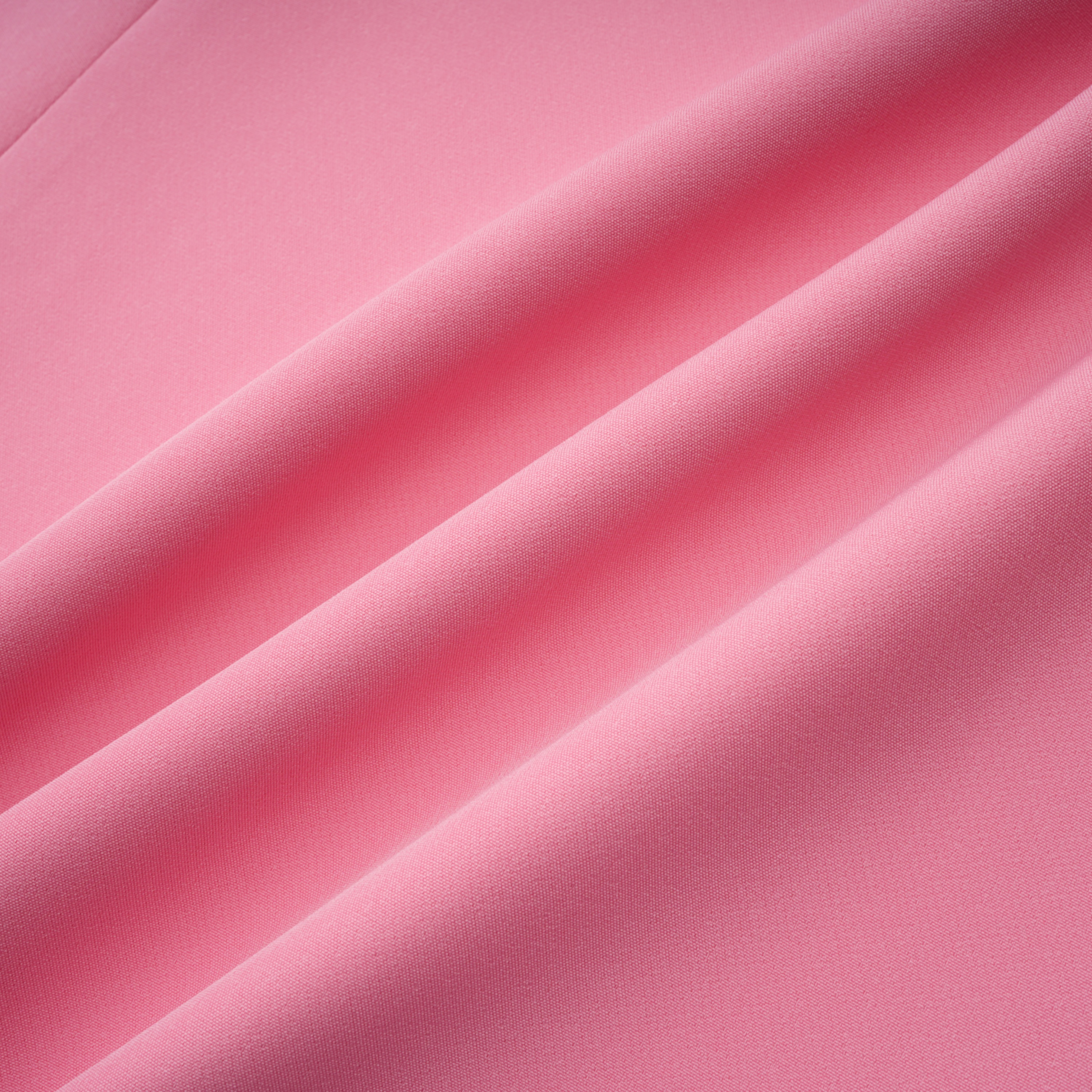 Feriha Pink Ruched Maxi Dress with High Slit