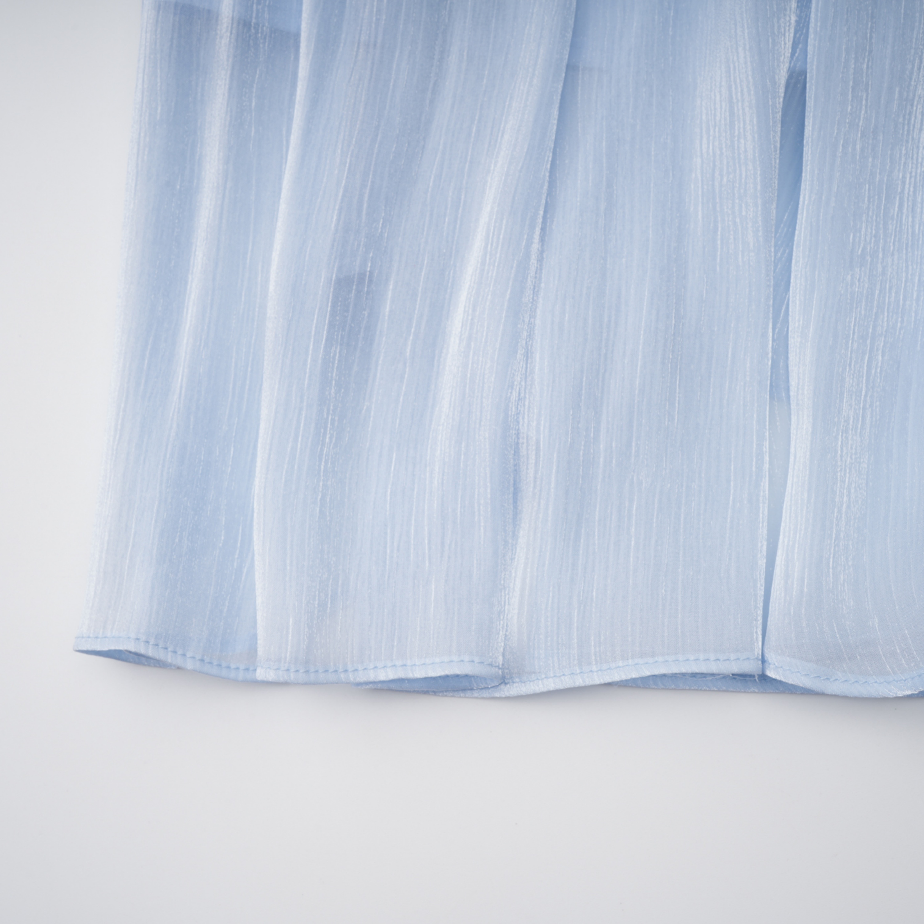 Iris Blue Embellished Asymmetrical Maxi Dress with Cape