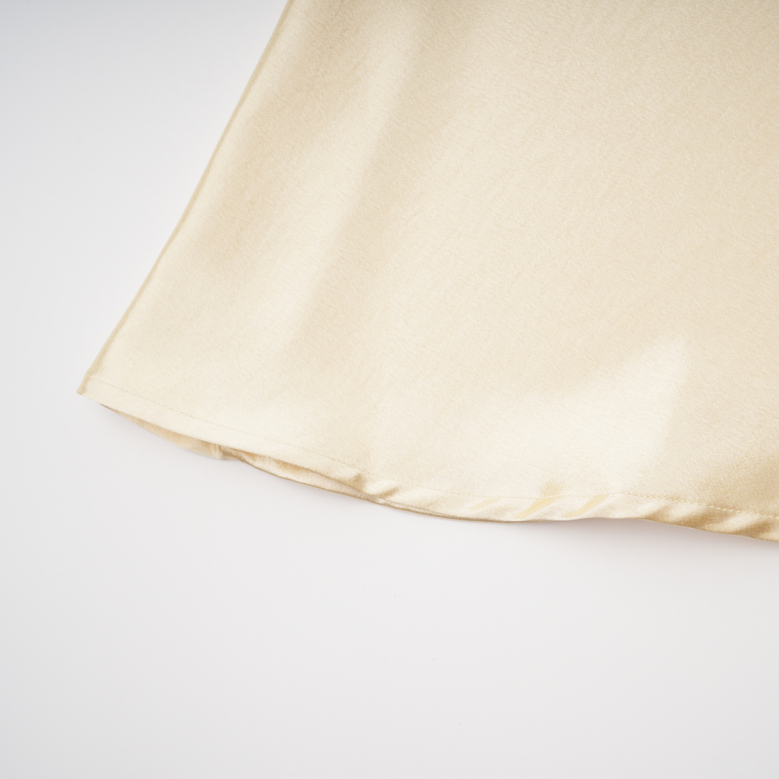Loviatar Gold Backless Satin Maxi Dress