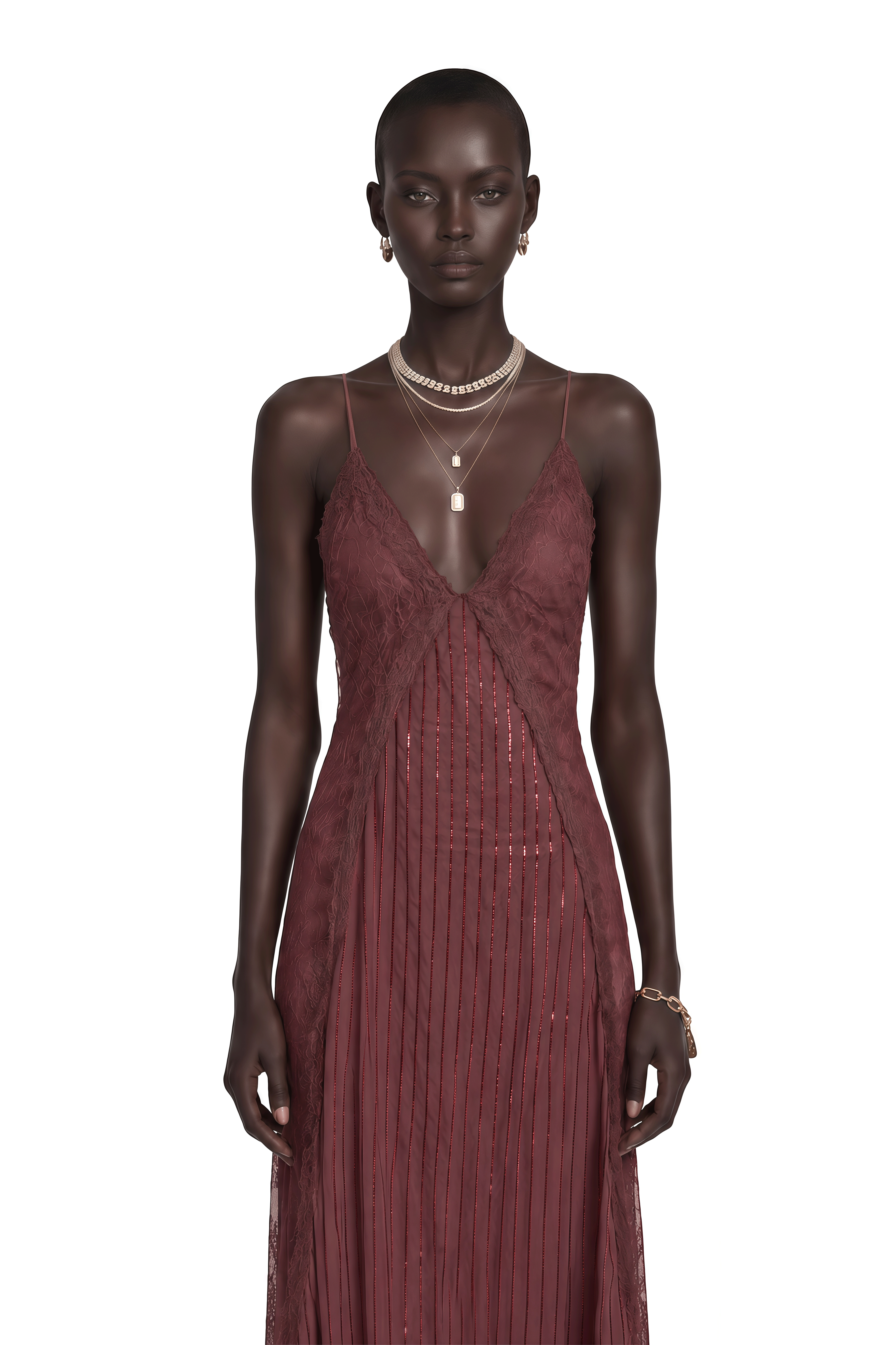 chocolate brown maxi dress formal Marceline Ruffled Lace – Miss Rosier Bridal gown Size:WXS WK45-AW26 Simple Spaghetti Strap Black up back detail that