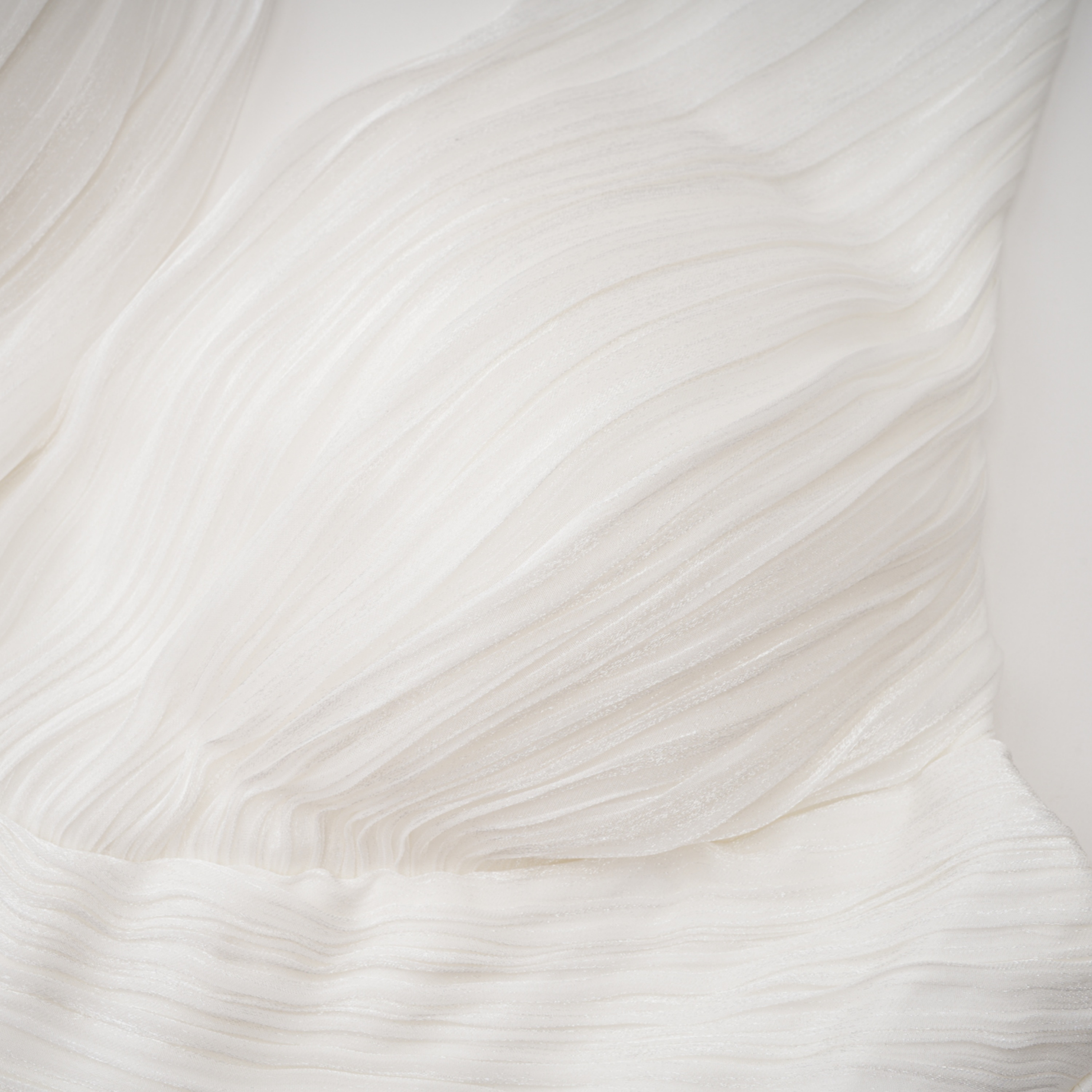 Maren Ivory Halterneck Ruched Top & Skirt Set