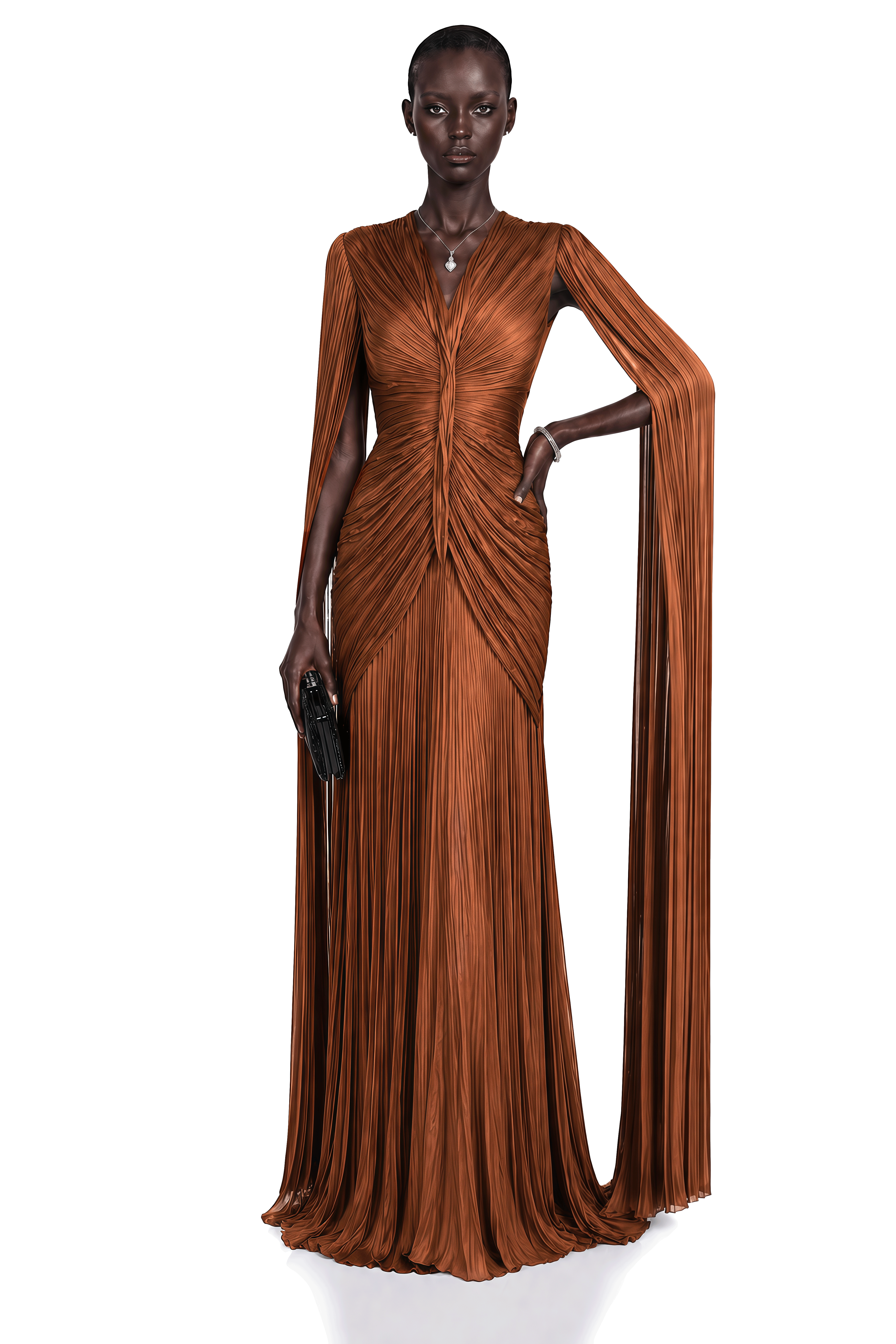 ruched brown dress Merve Rust Draped Maxi – Miss Rosier SunnyPetals-Aquablue Women A-Line Midi Dress Color:Celeste Blue stretchy sculpting fabric