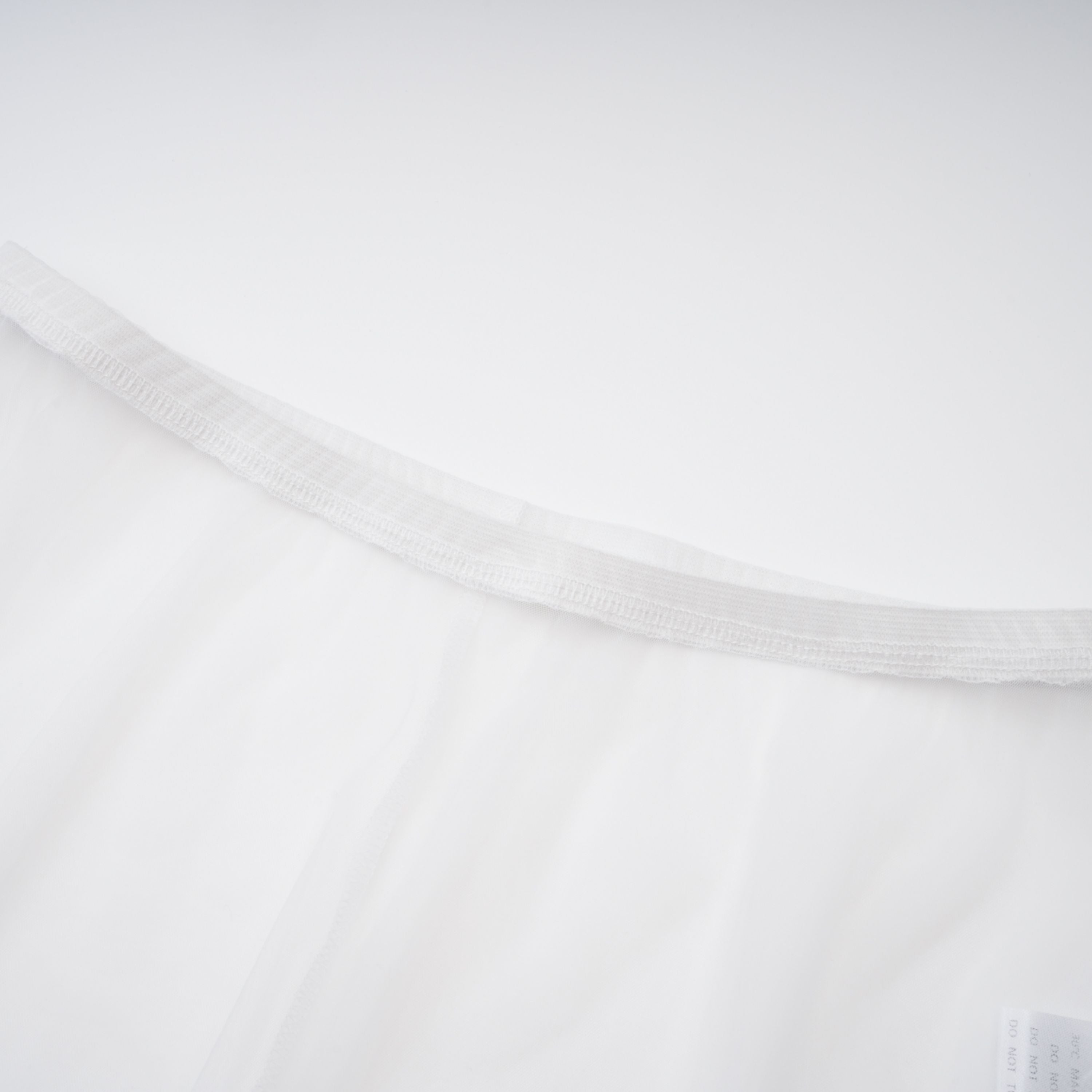 White Lace Convertible Gown with Long Sleeves
