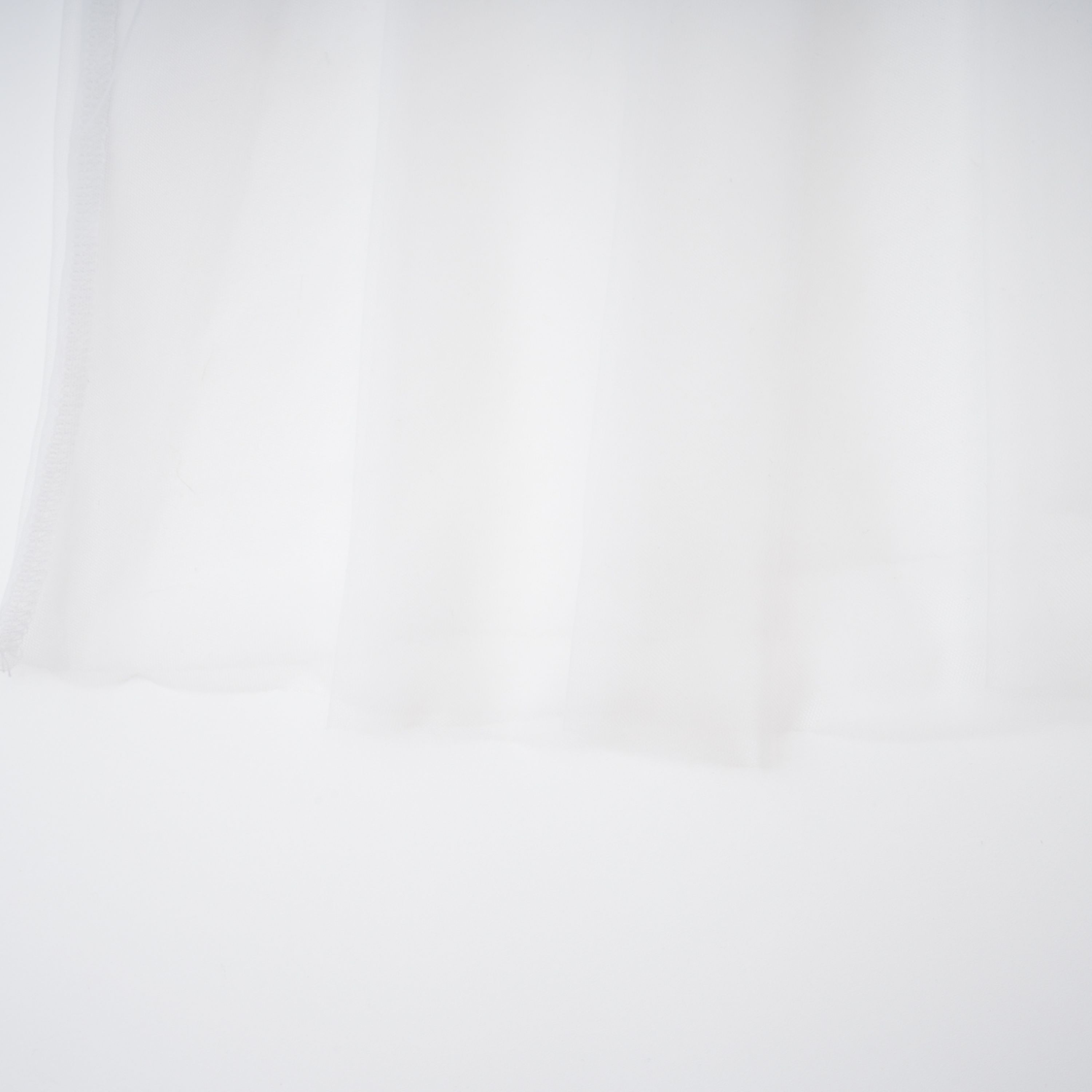 White Lace Convertible Gown with Detachable Skirt