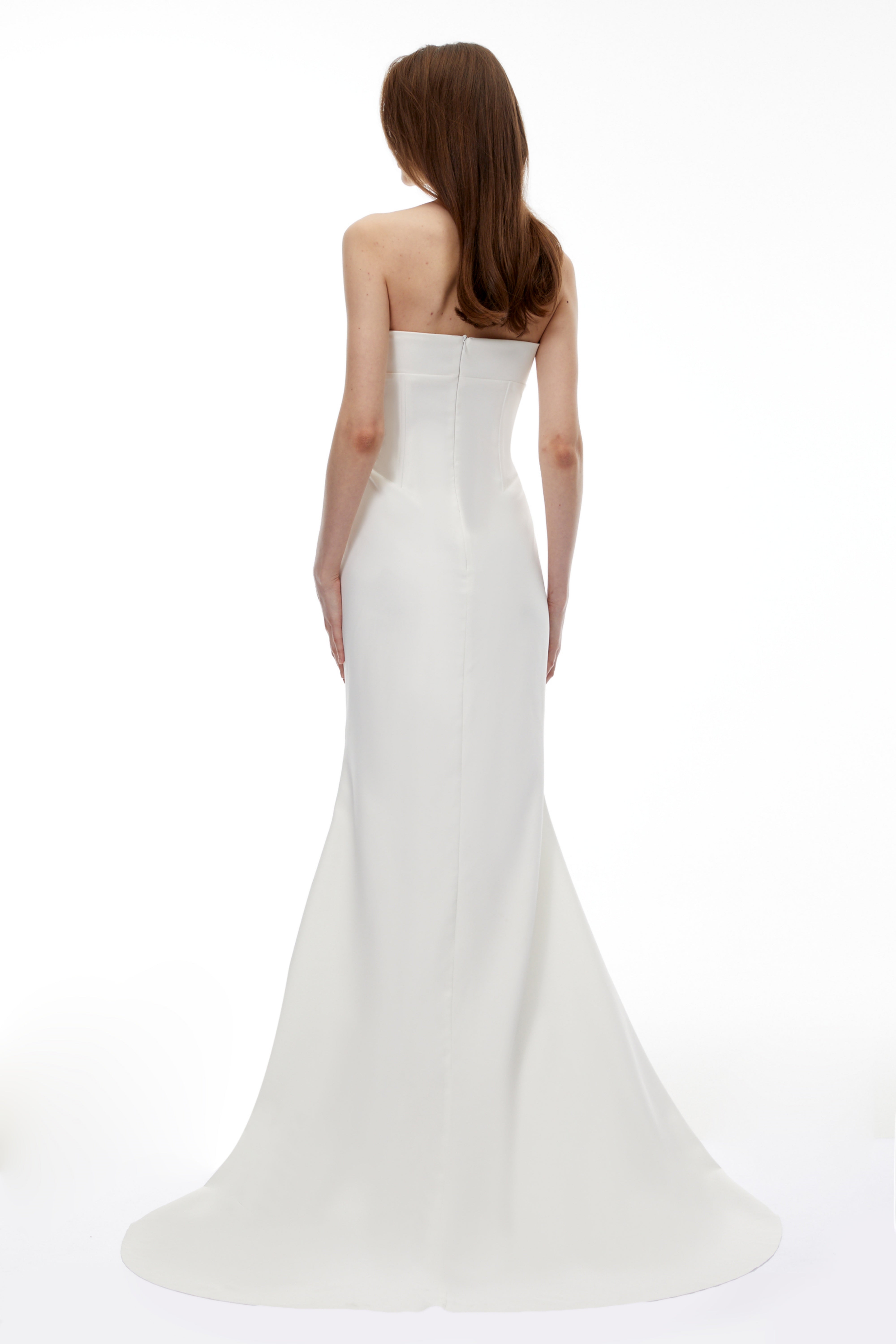 White Off Shoulder Corset Maxi Dress