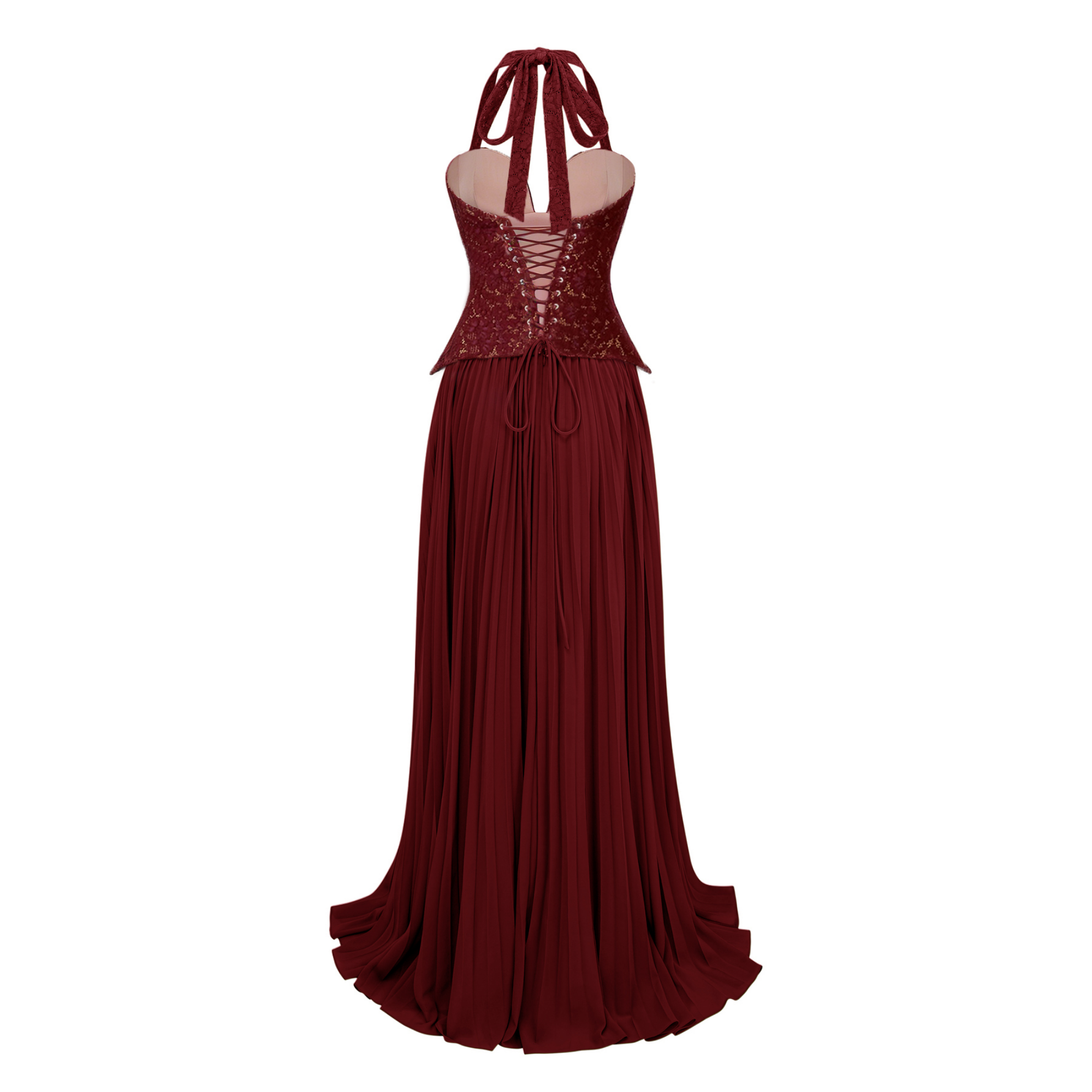 Floral Embroidered Mother of the Bride Dress