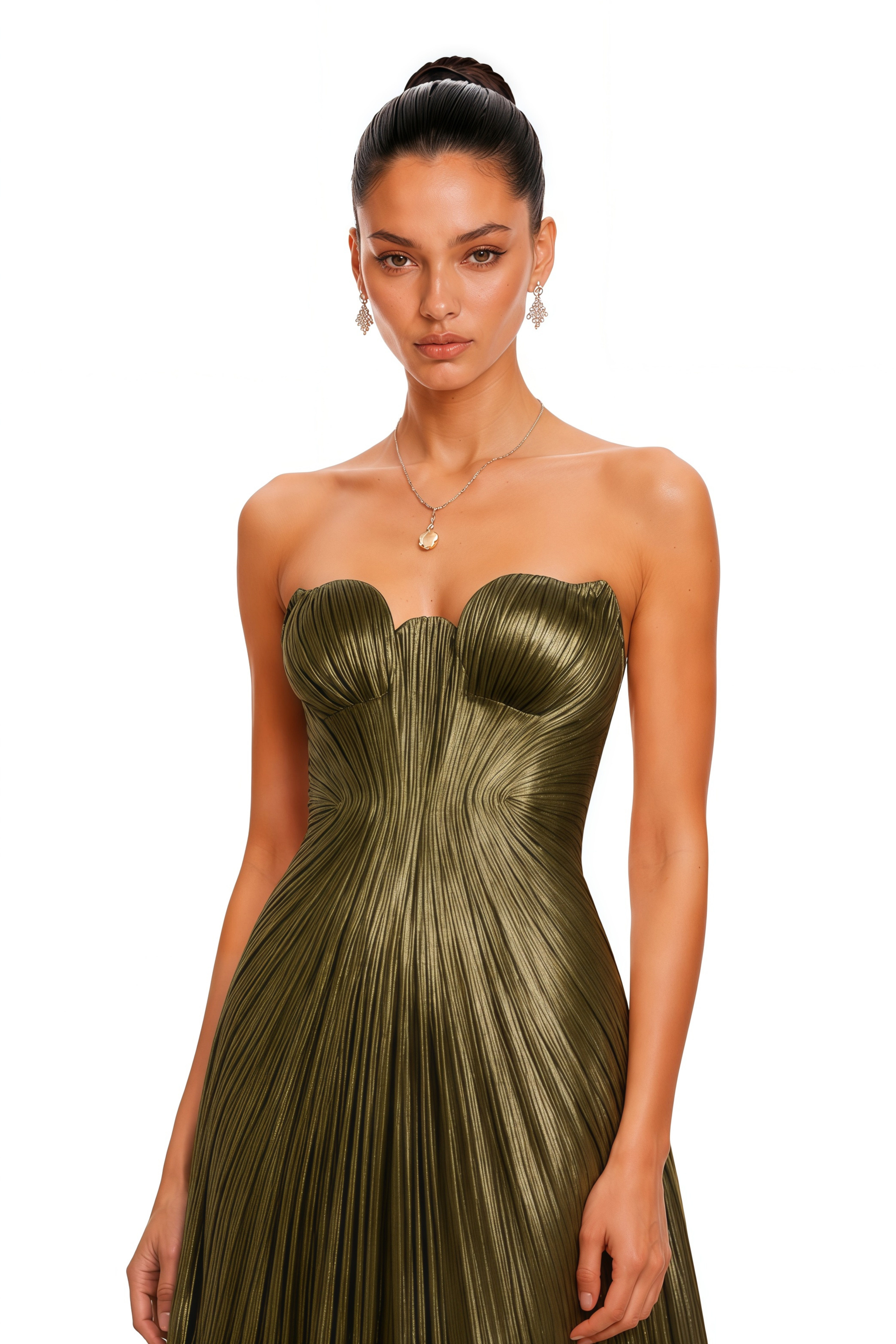 新品タグ付 Miss Rosier ドレープ マキシドレス オリーブ パーティー All Products – Miss Rosier - Women's Online Boutique